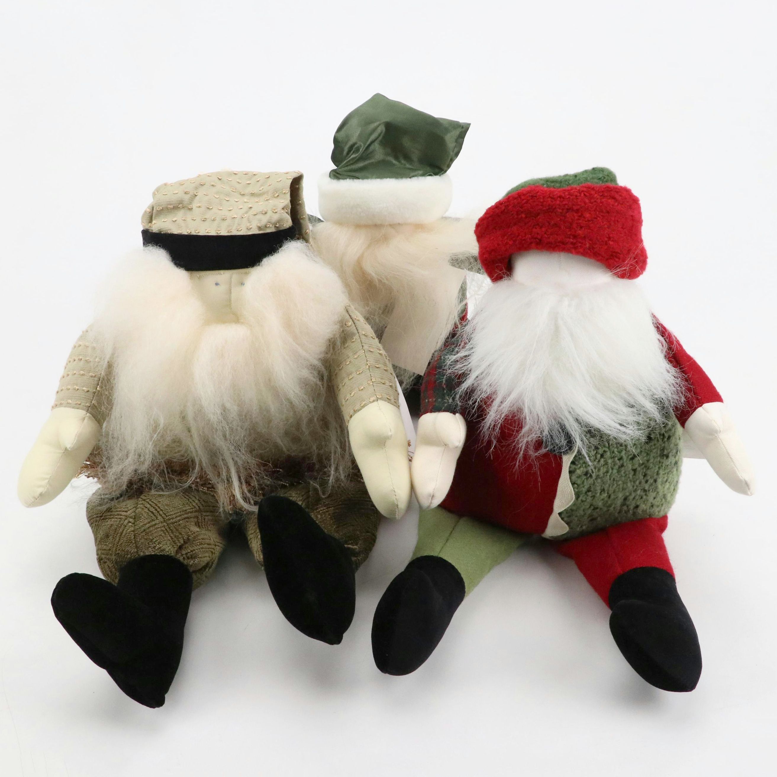 Woof & Poof Musical Santa Dolls Set
