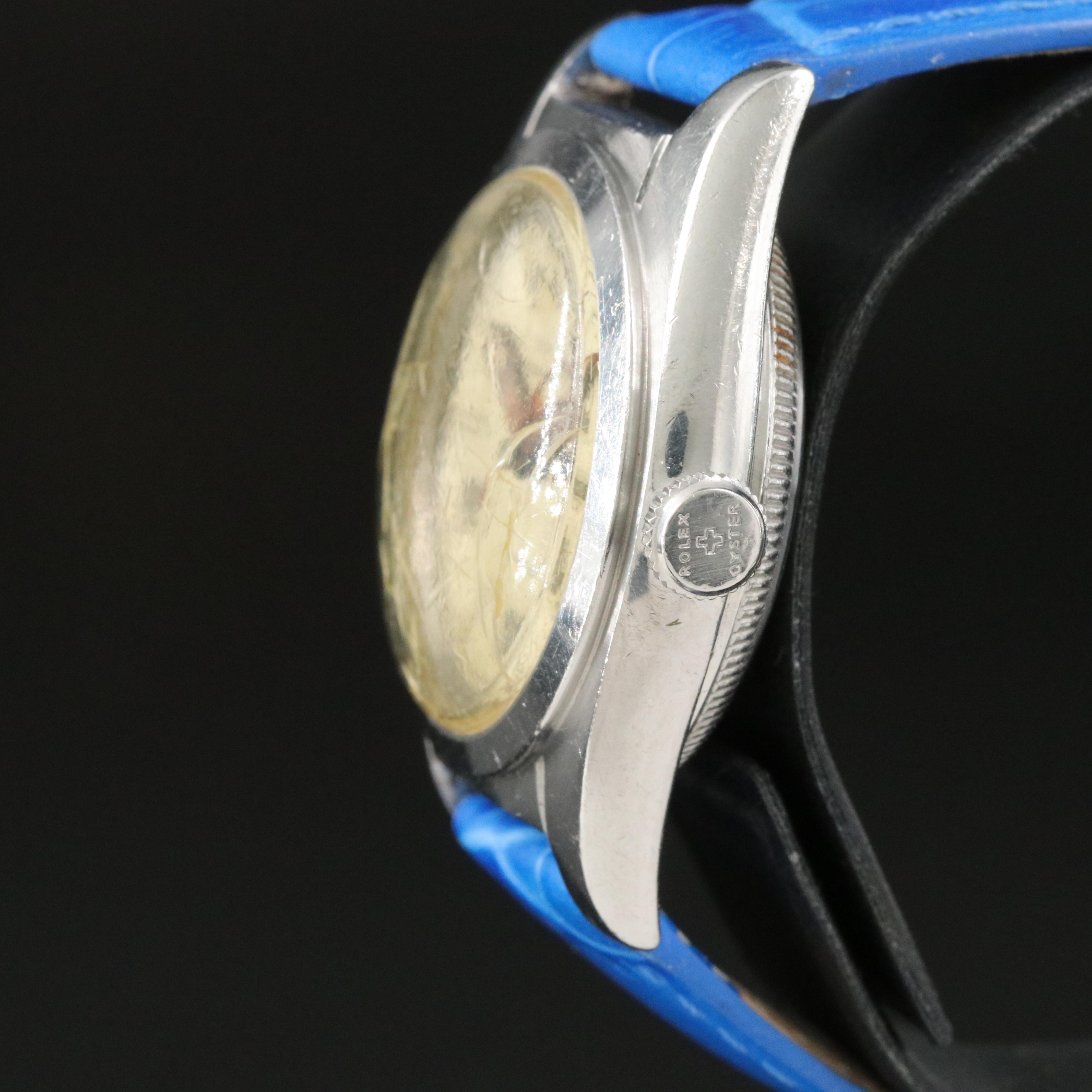 Vintage Rolex Oyster Perpetual Bubbleback Watch