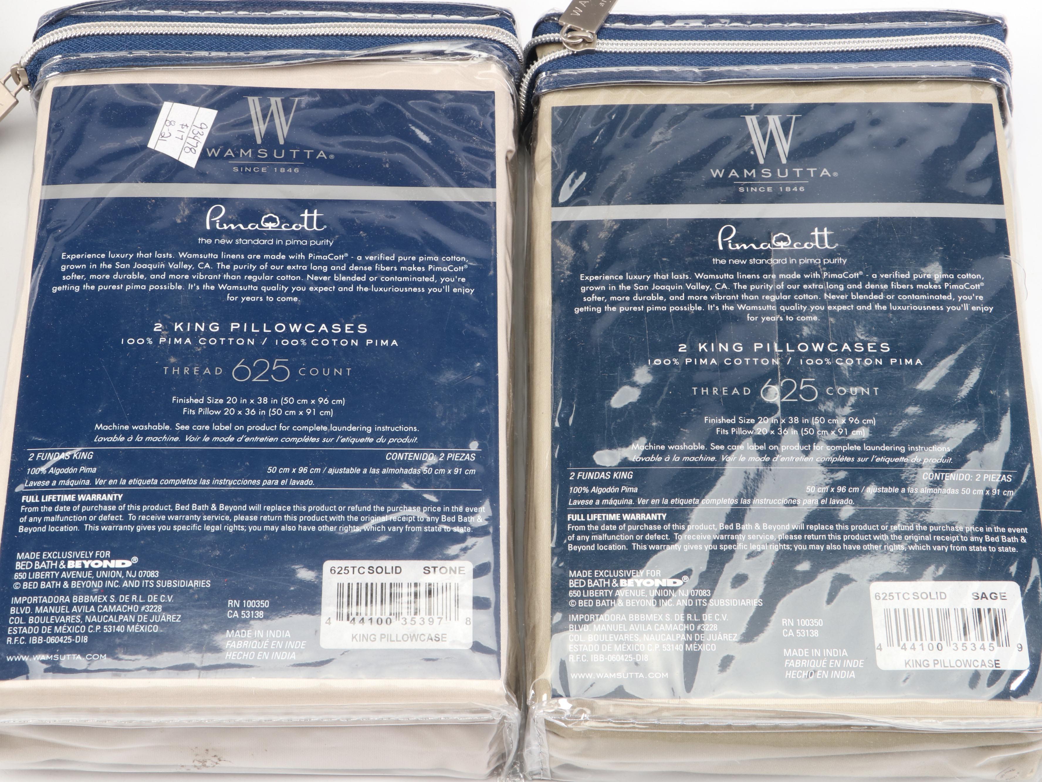 Vera Wang Cotton King Duvet Cover with Pure Beech and More Pillowcases