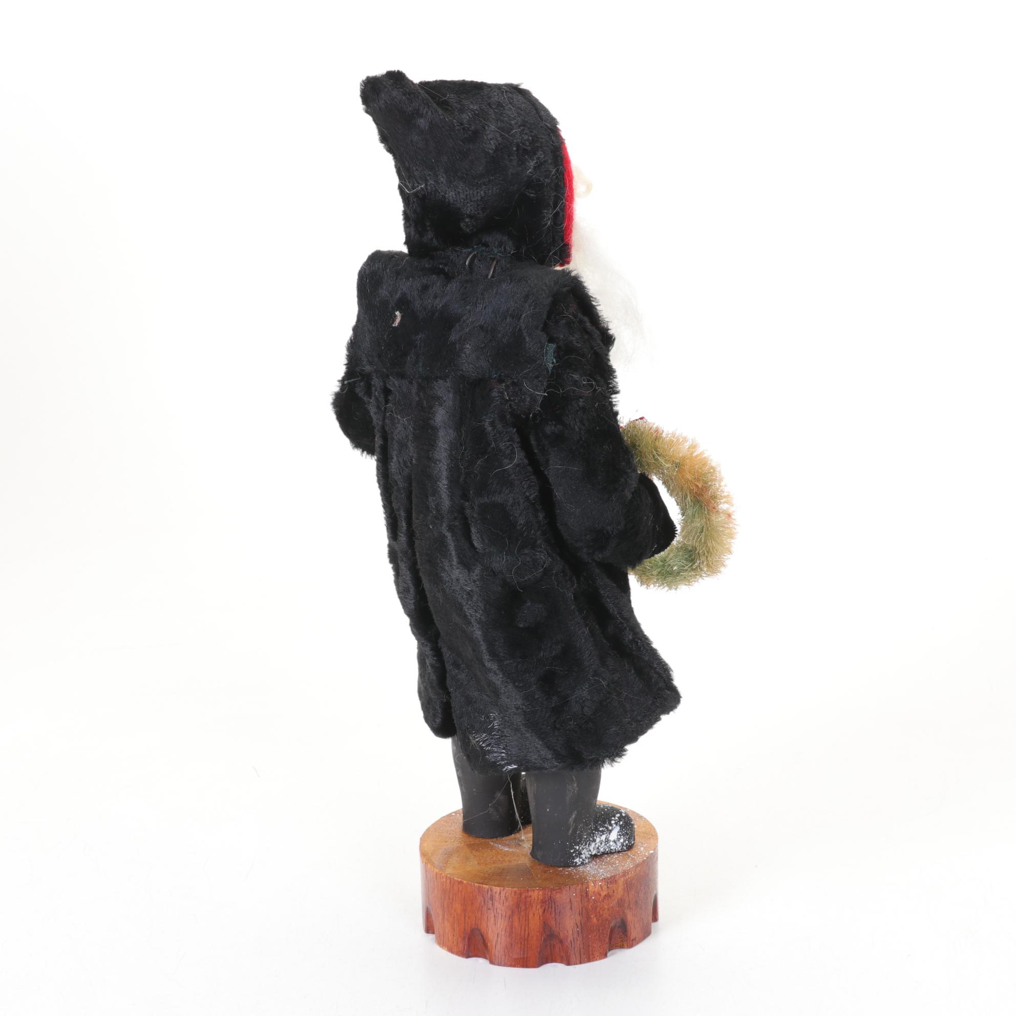 Norma Decamp Composite Santa Figurine with Large Santa Bearing Gifts