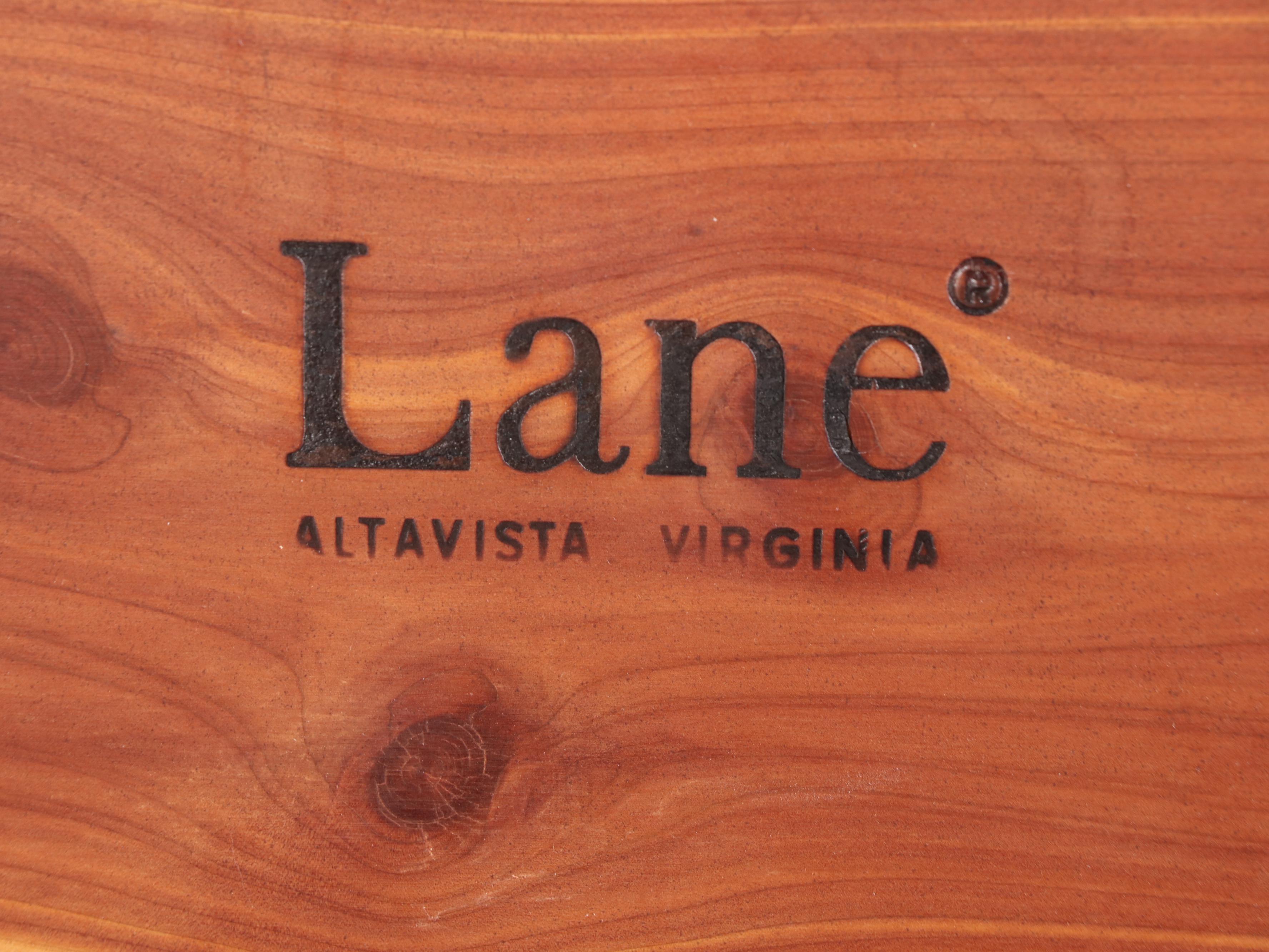 Lane "Aroma-Tite" Pine and Cedar Chest/Bench, Late 20th Century