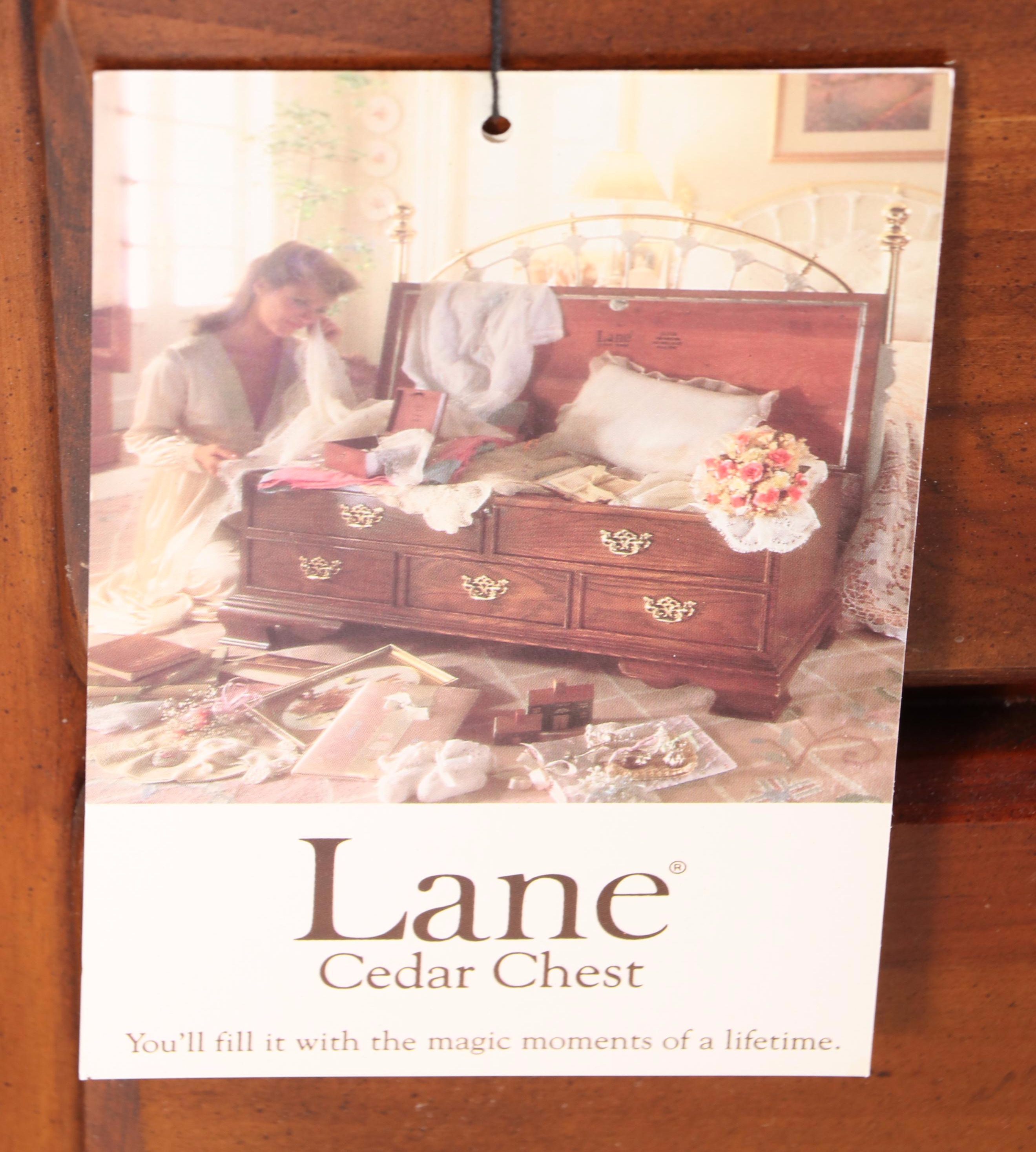 Lane "Aroma-Tite" Pine and Cedar Chest/Bench, Late 20th Century