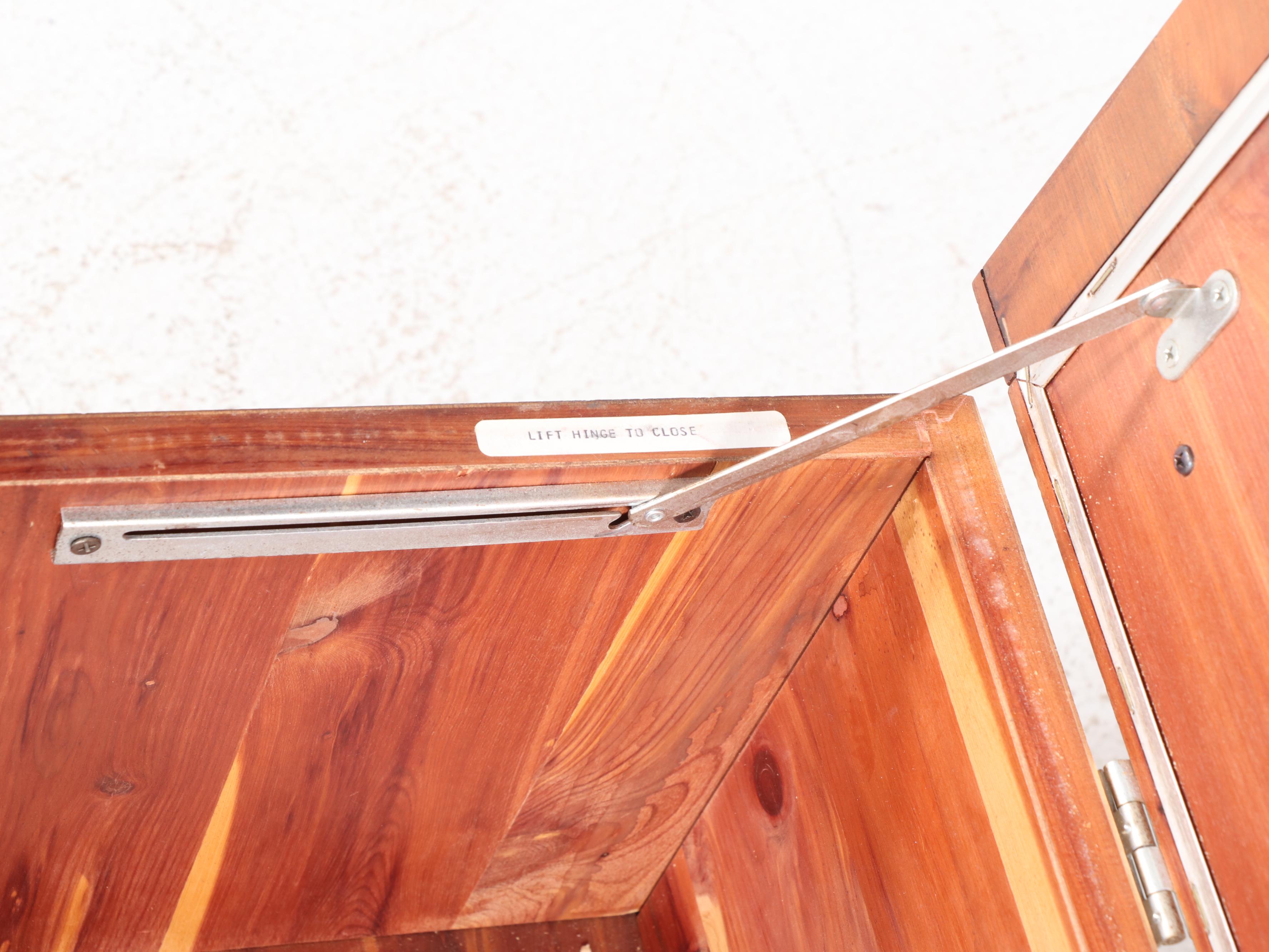 Lane "Aroma-Tite" Pine and Cedar Chest/Bench, Late 20th Century