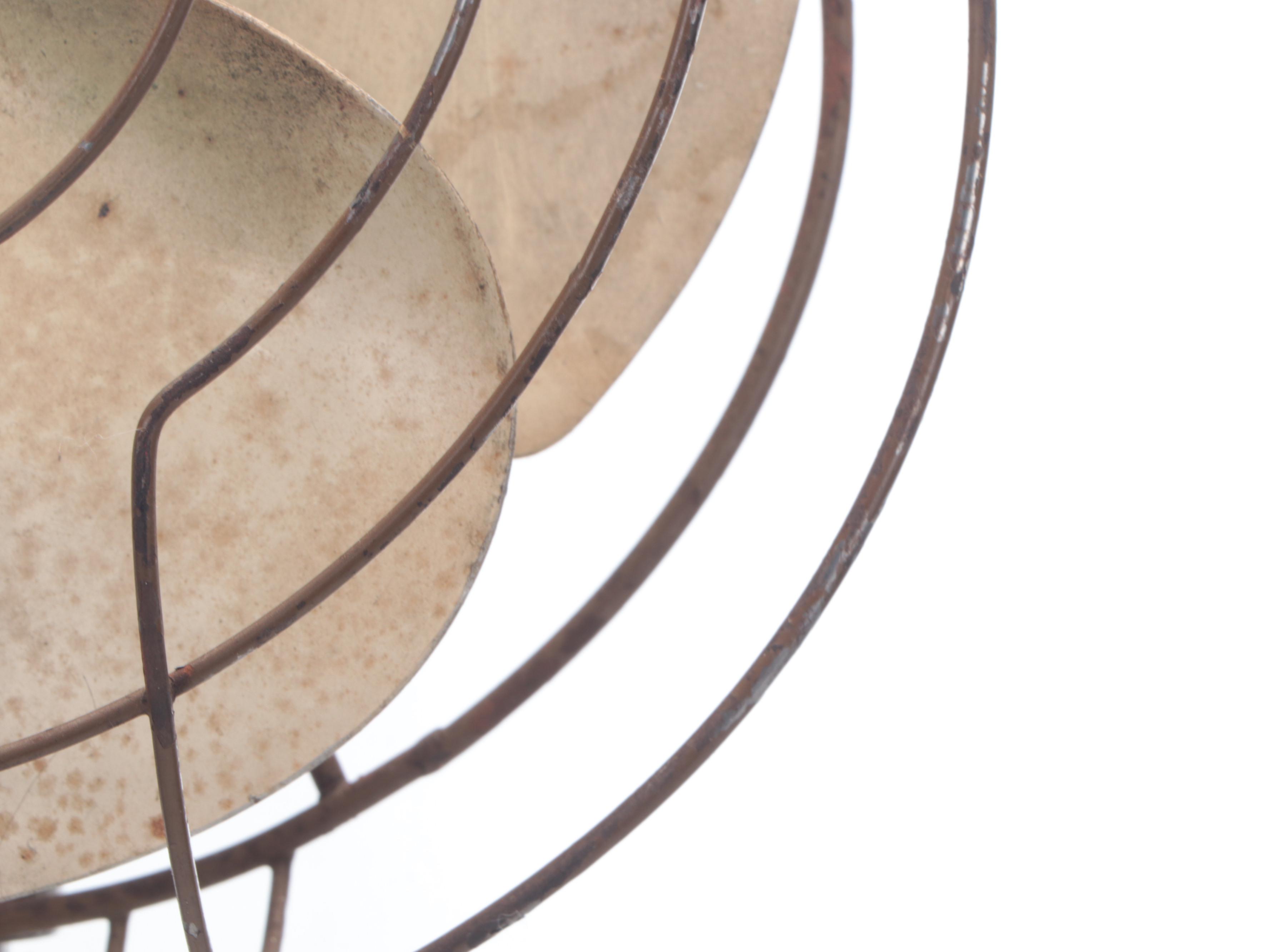 General Electric Industrial Floor Fan, Mid-20th Century