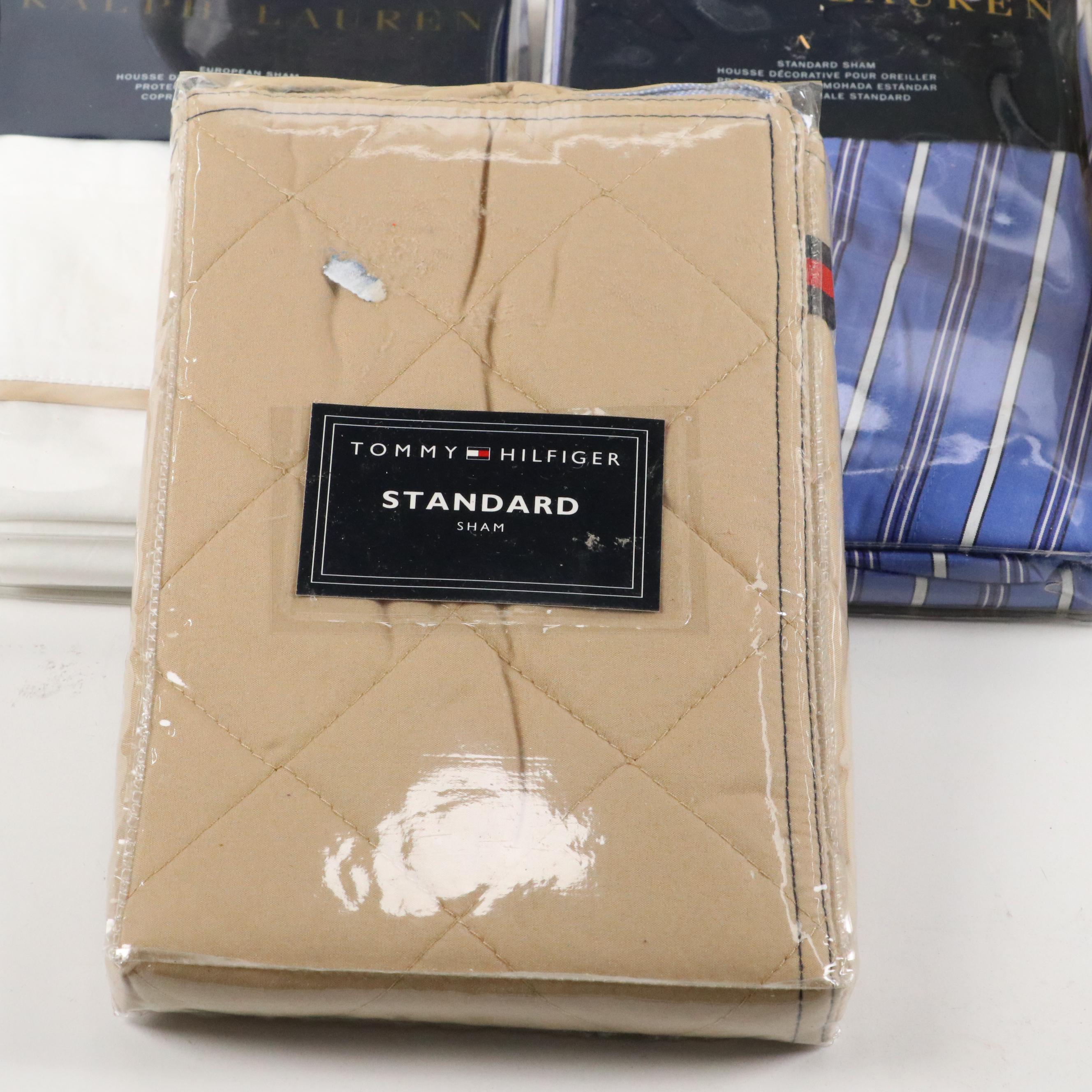 Ralph Lauren Cotton Shams with Other Shams