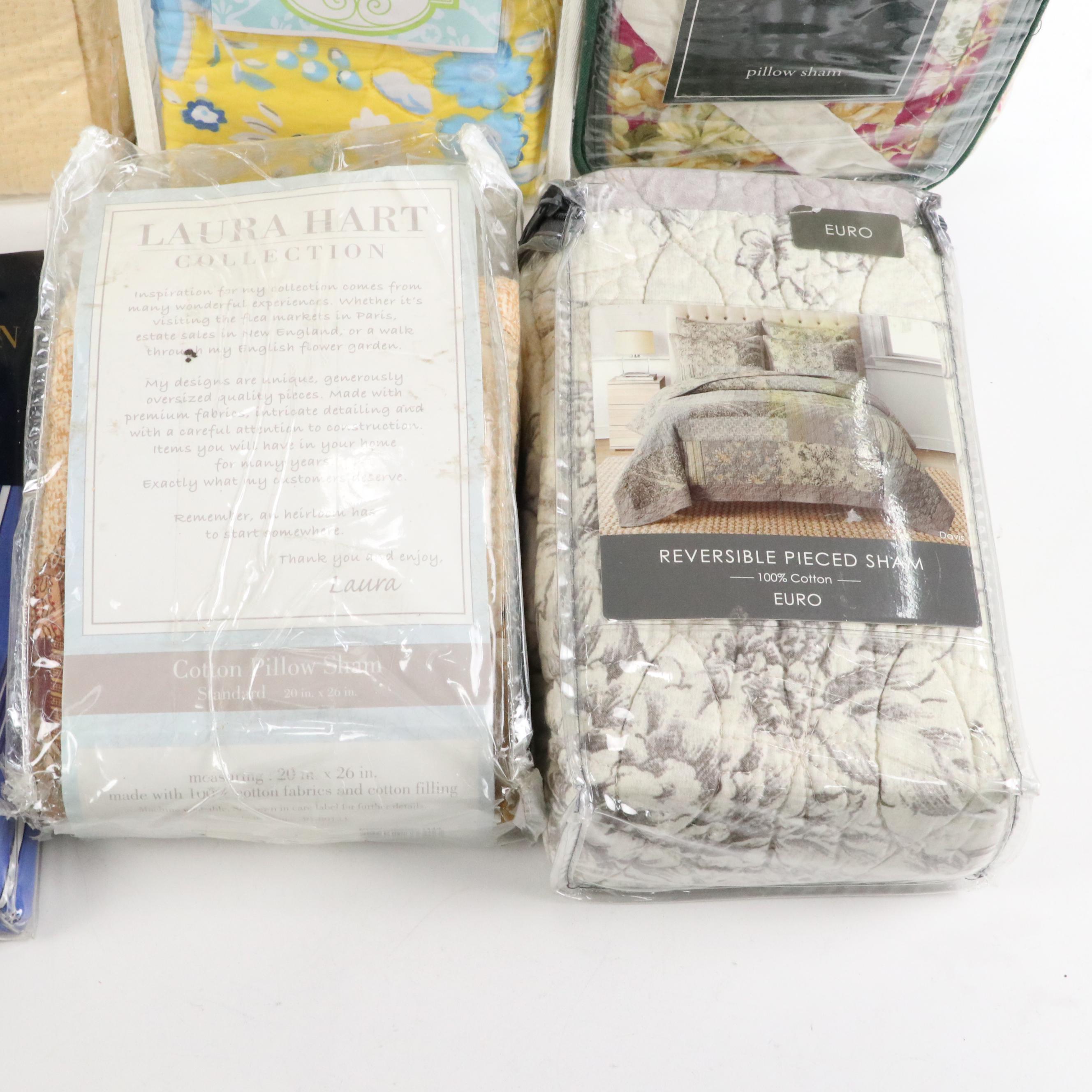 Ralph Lauren Cotton Shams with Other Shams