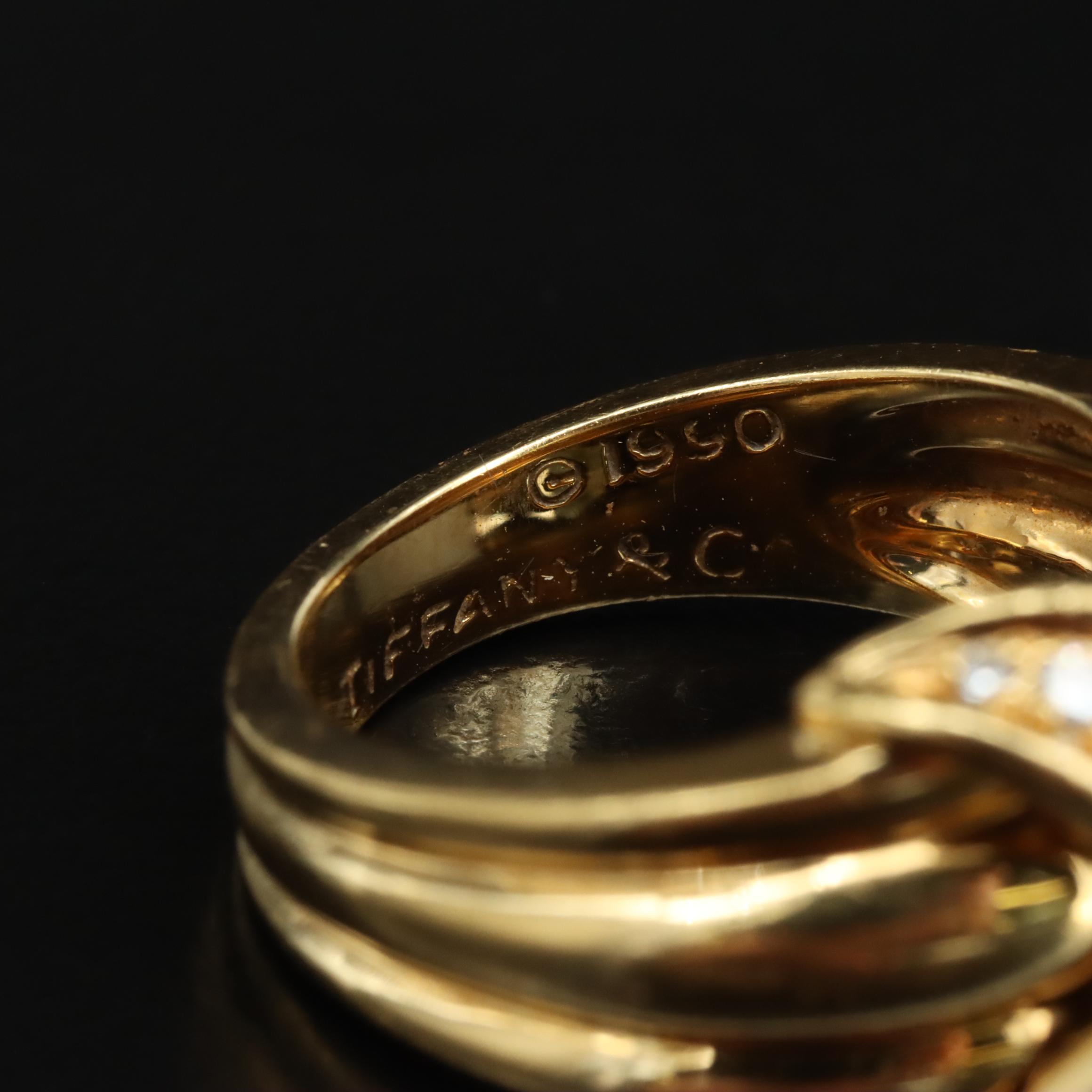 Tiffany & Co. Signature X 18K 0.41 CTW Diamond Ring