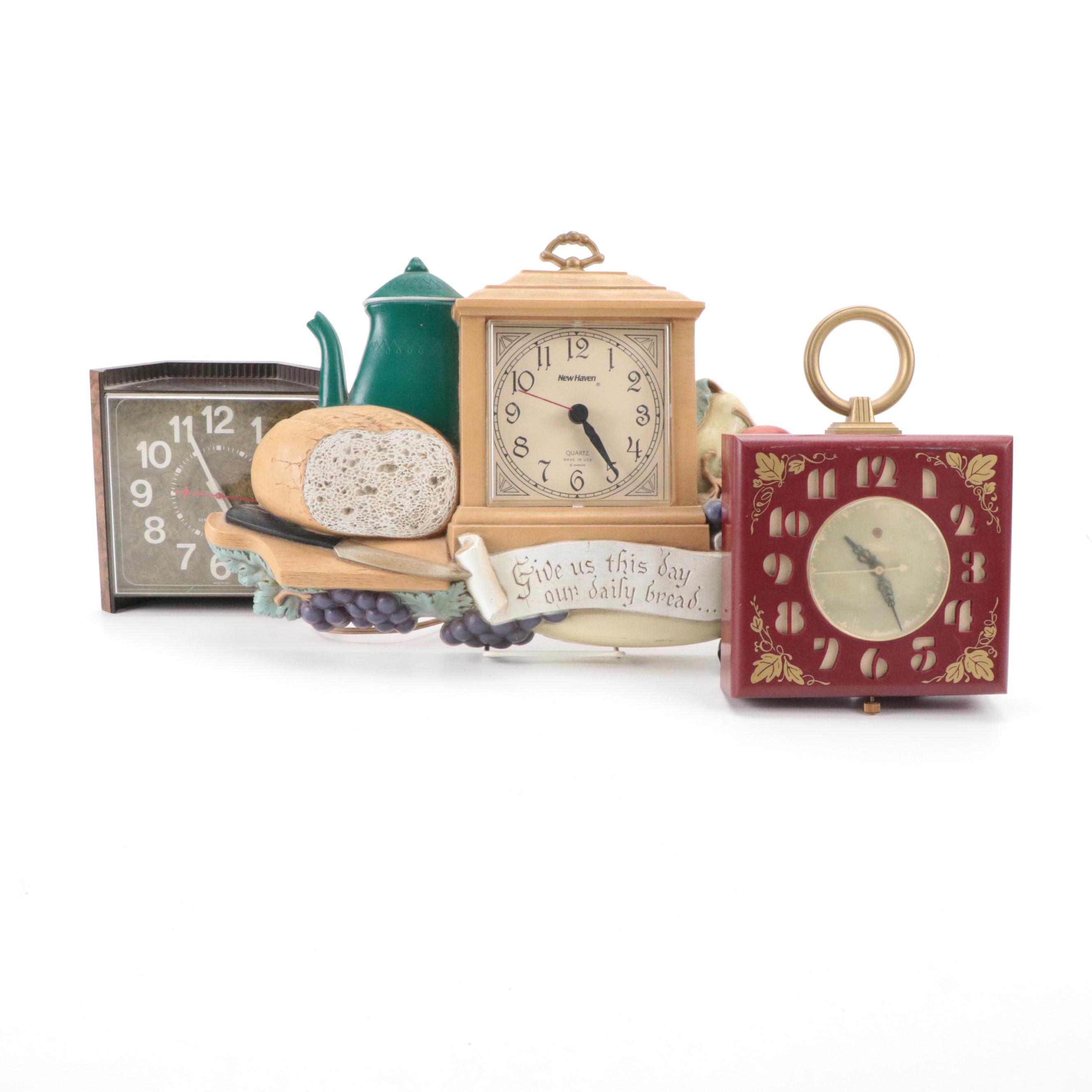 General Electric Model 2196, Telechron and Burwood Wall Clocks