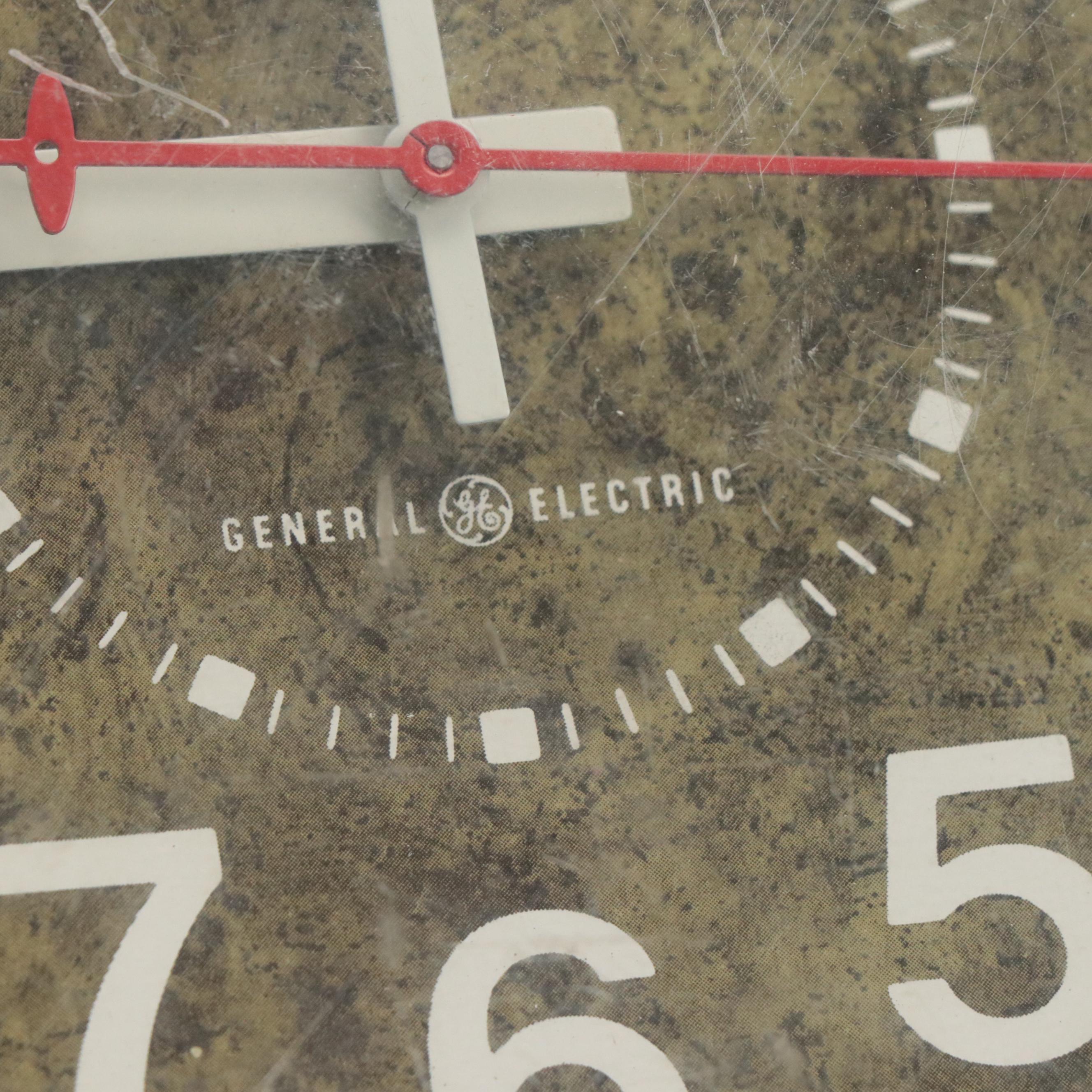 General Electric Model 2196, Telechron and Burwood Wall Clocks