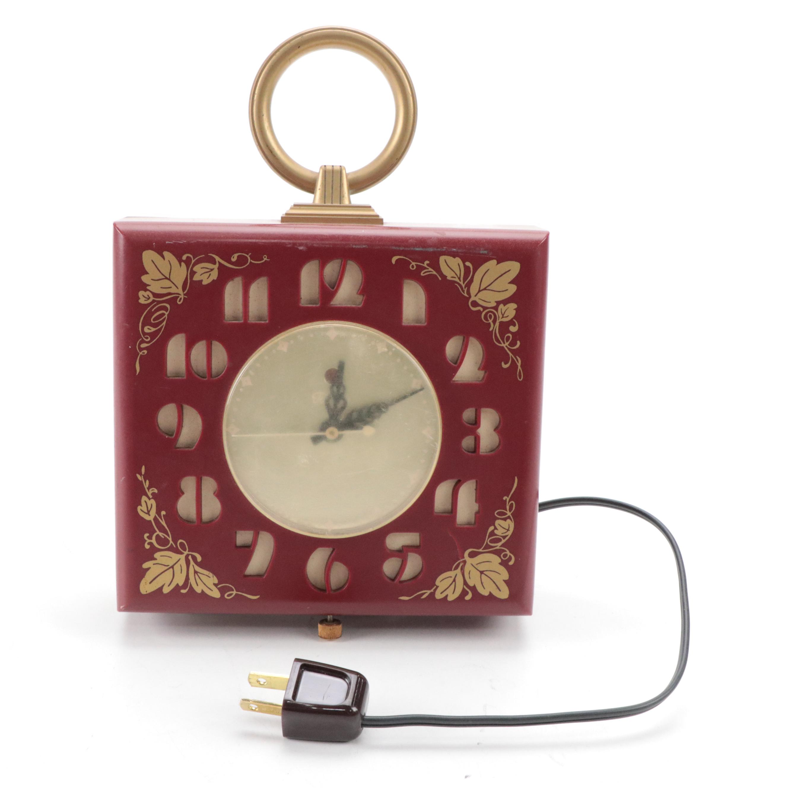 General Electric Model 2196, Telechron and Burwood Wall Clocks