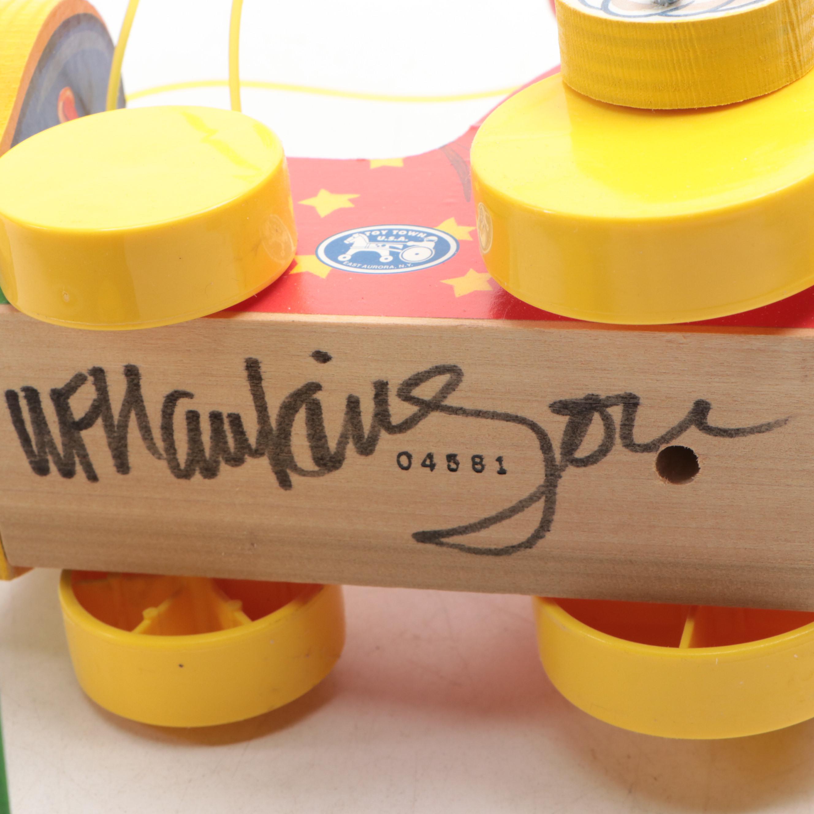 Fisher-Price "Jingle Elephant," "Squeaky the Clown" and More Wooden Toys