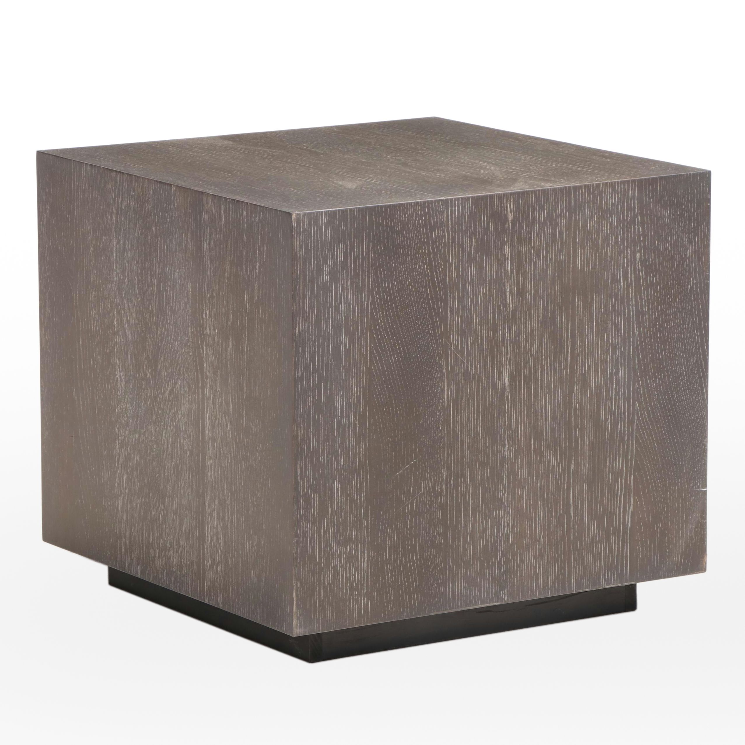 Arhaus Contemporary Cube-Shaped Side Table