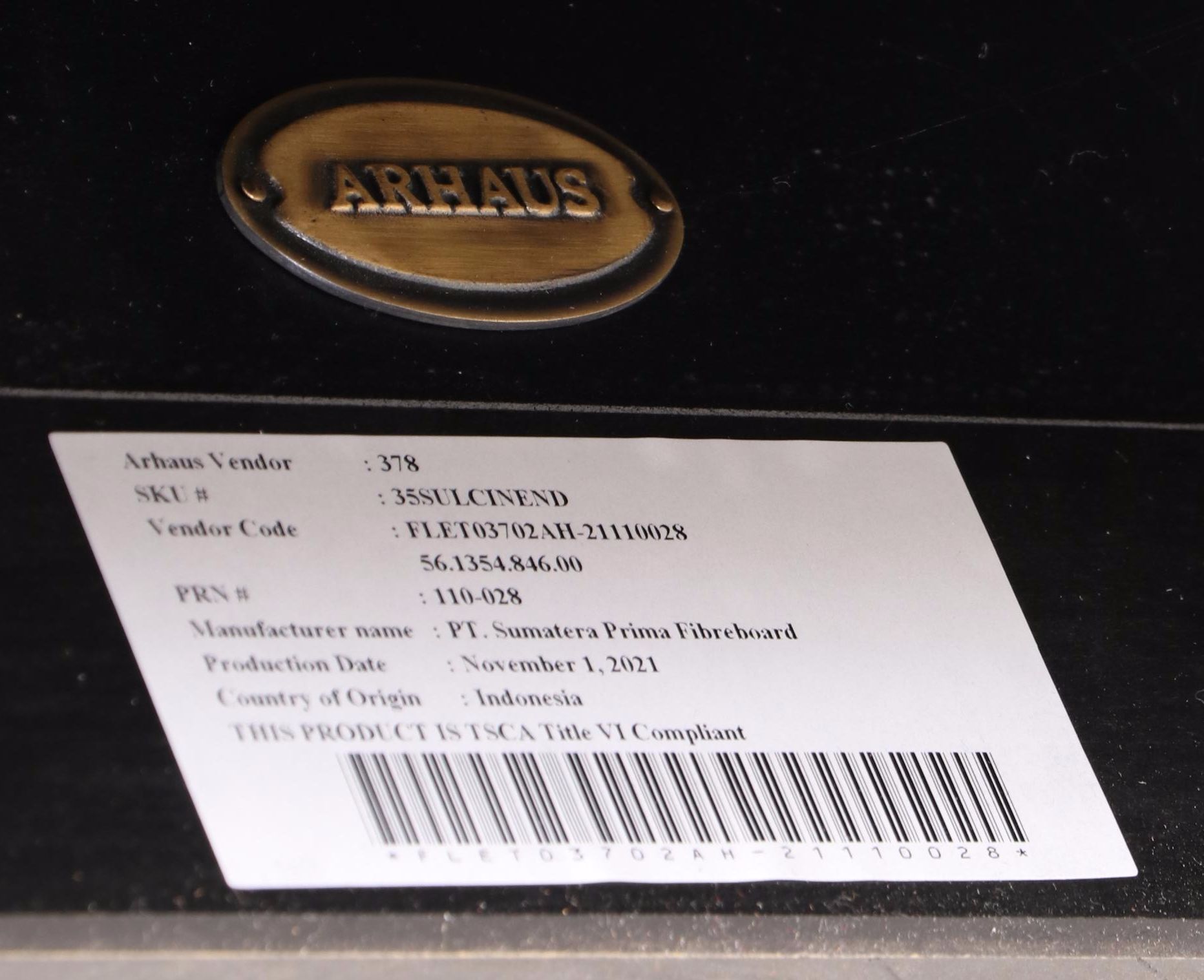 Arhaus Contemporary Cube-Shaped Side Table