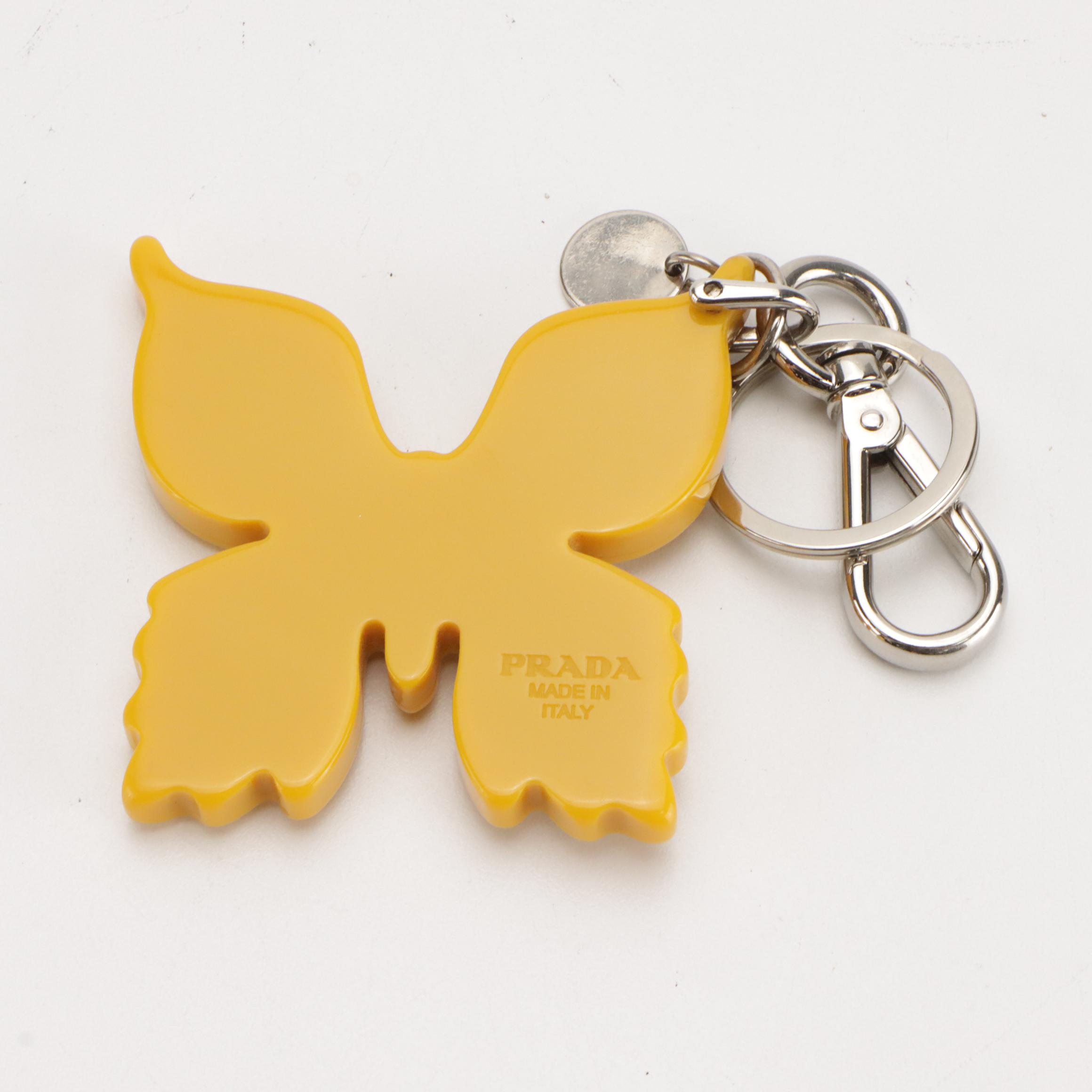 Prada Butterfly Bag Charm/Key Ring