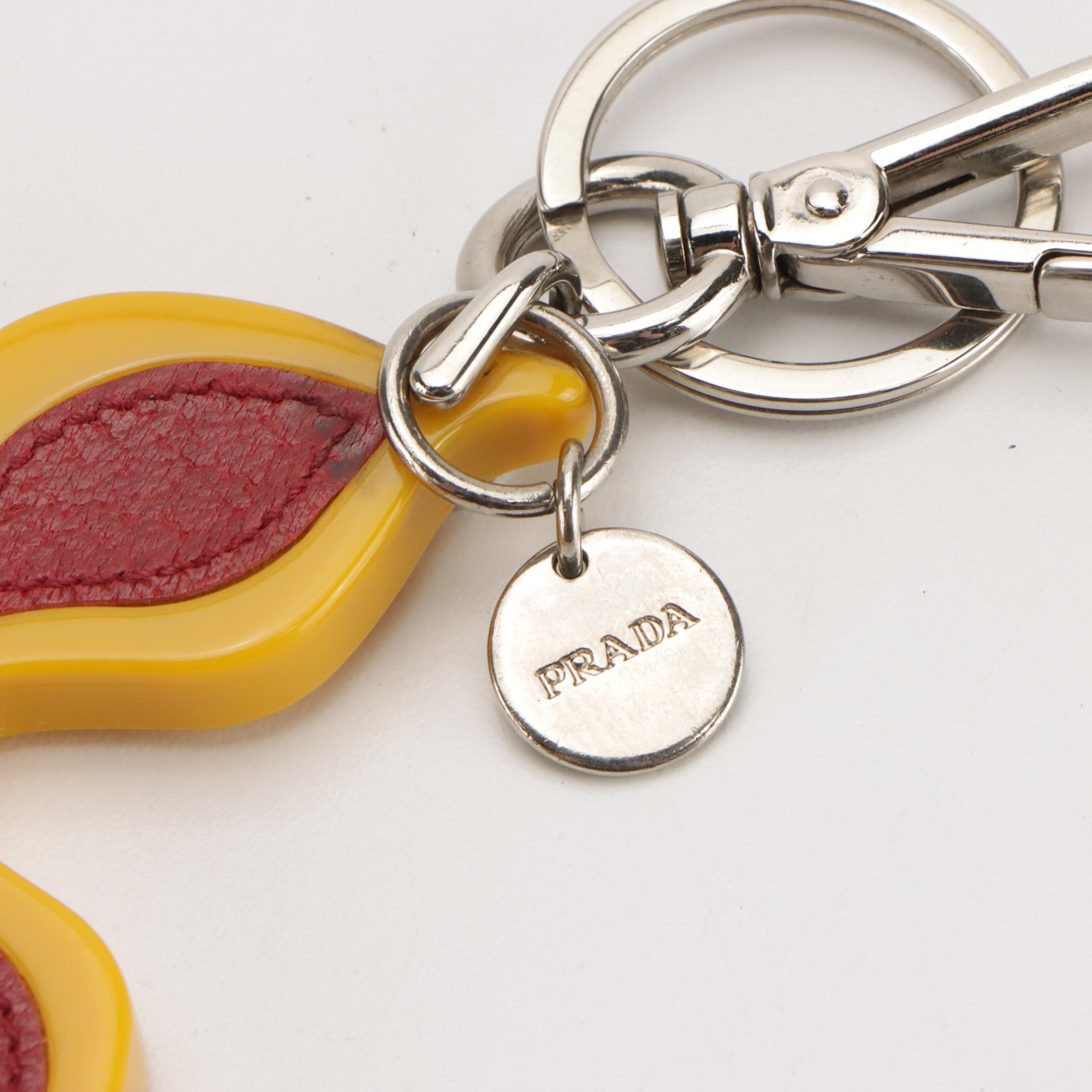 Prada Butterfly Bag Charm/Key Ring