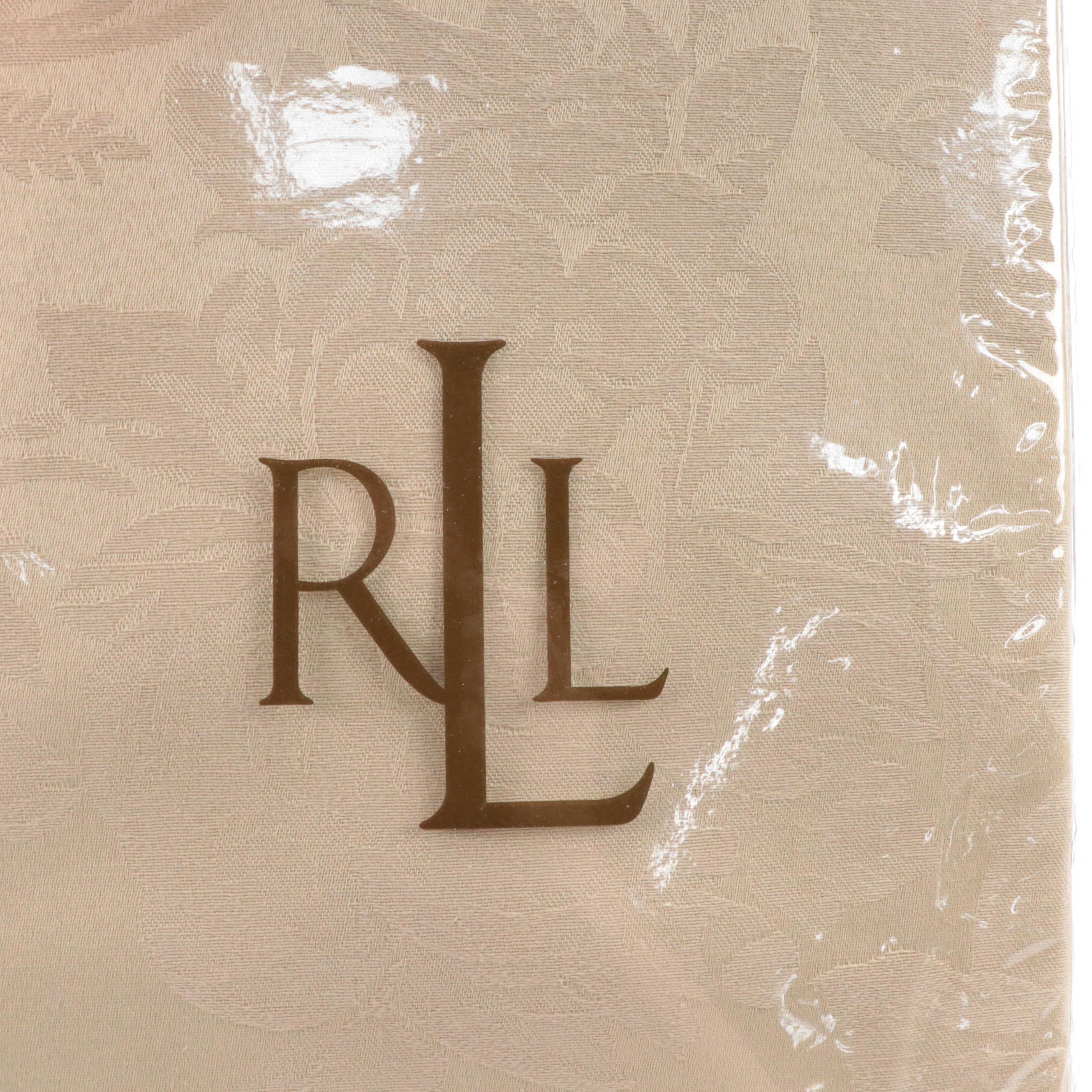 Waterford, Calvin Klein and Ralph Lauren Tablecloths and Napkins, 21st Century