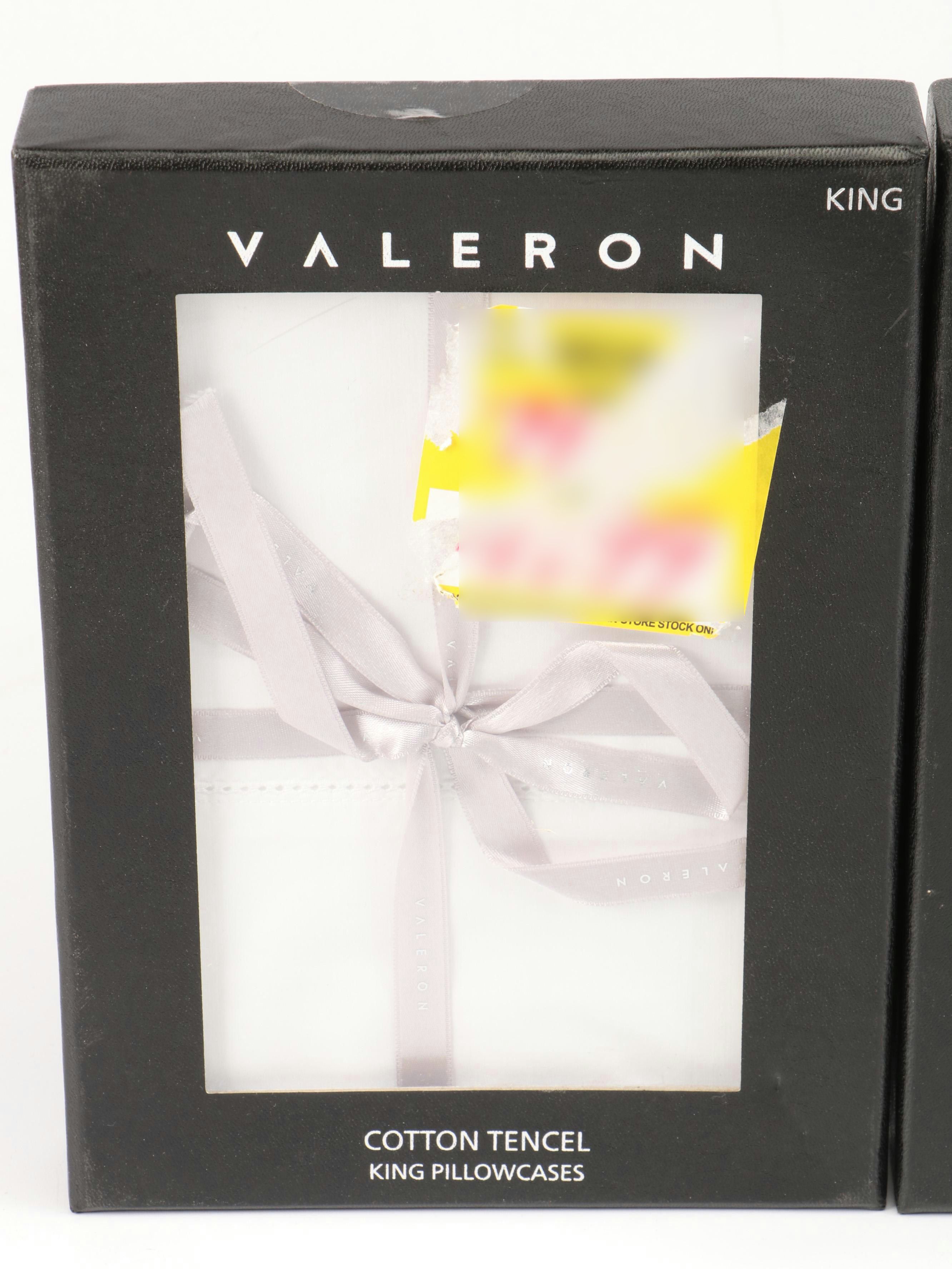 Vera Wang Cotton King Duvet Cover with Pure Beech and More Pillowcases