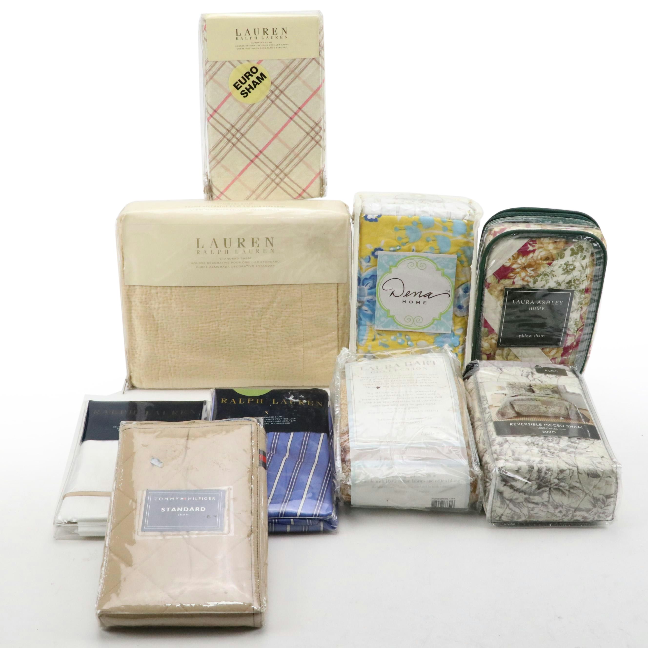 Ralph Lauren Cotton Shams with Other Shams