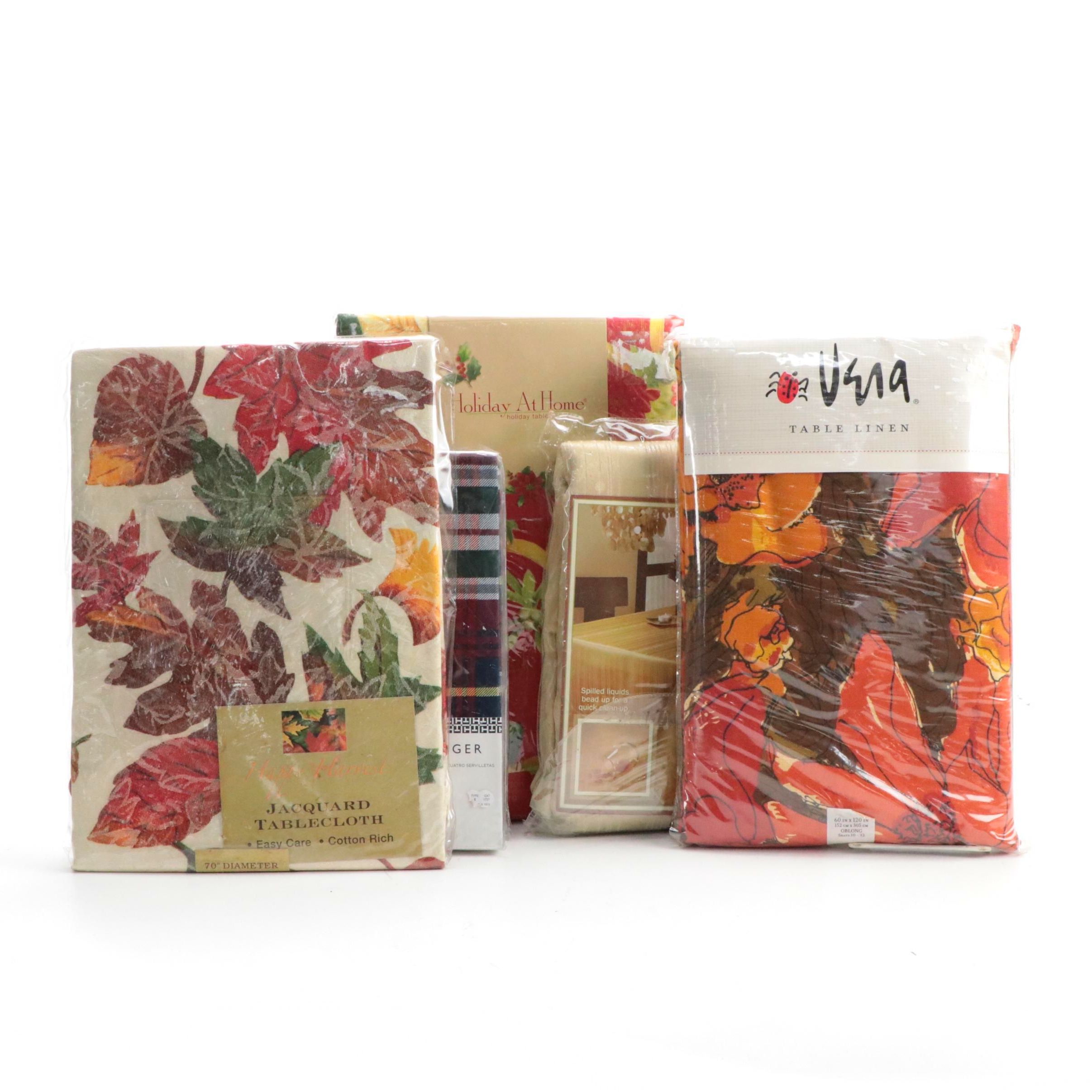 Tommy Hilfiger, Vera and Other Fall & Winter Table Linens in Original Packaging