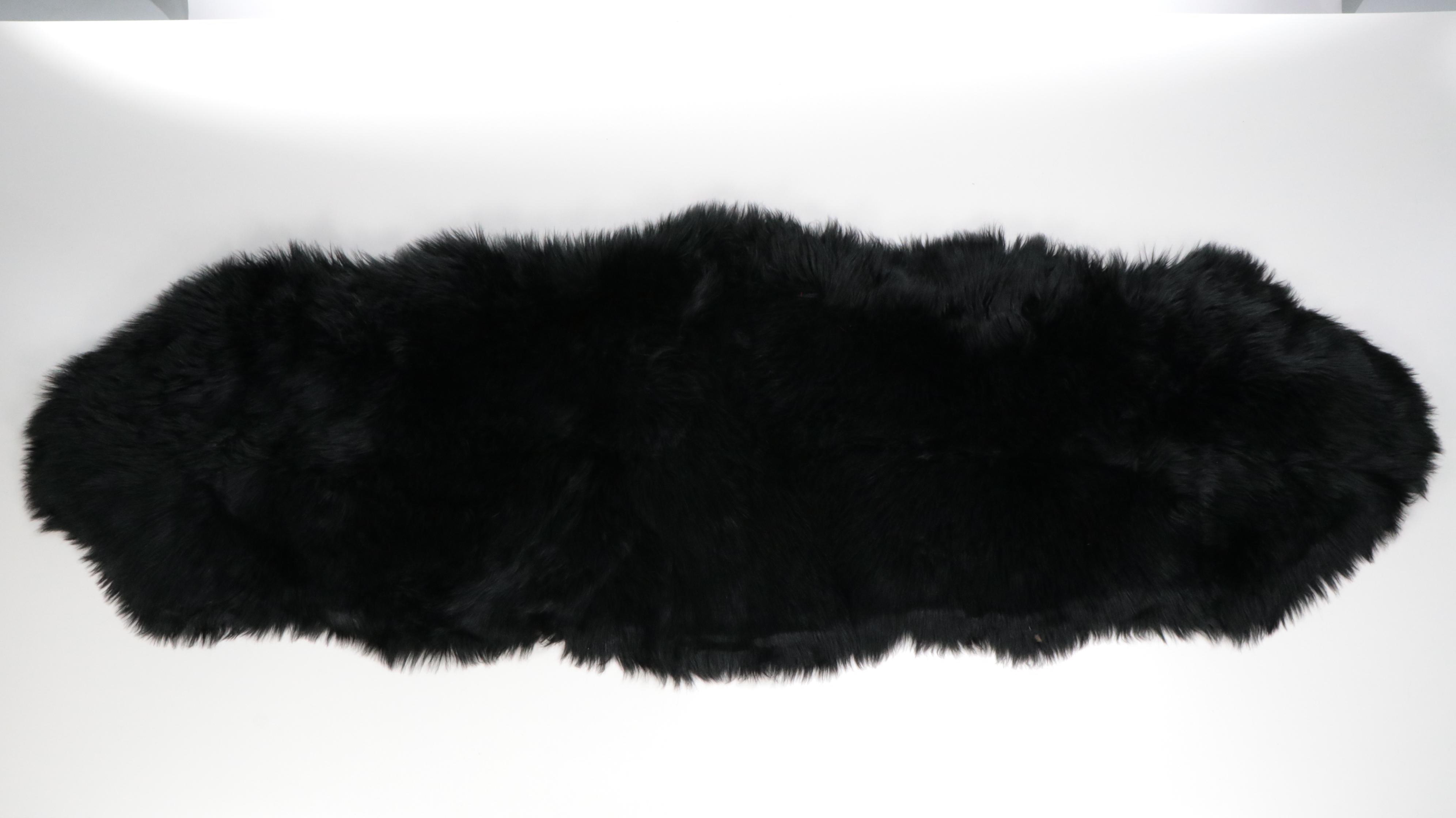 Ryan Gosling Full Body Pillow with Ashler Home Deco Faux Fur Rug