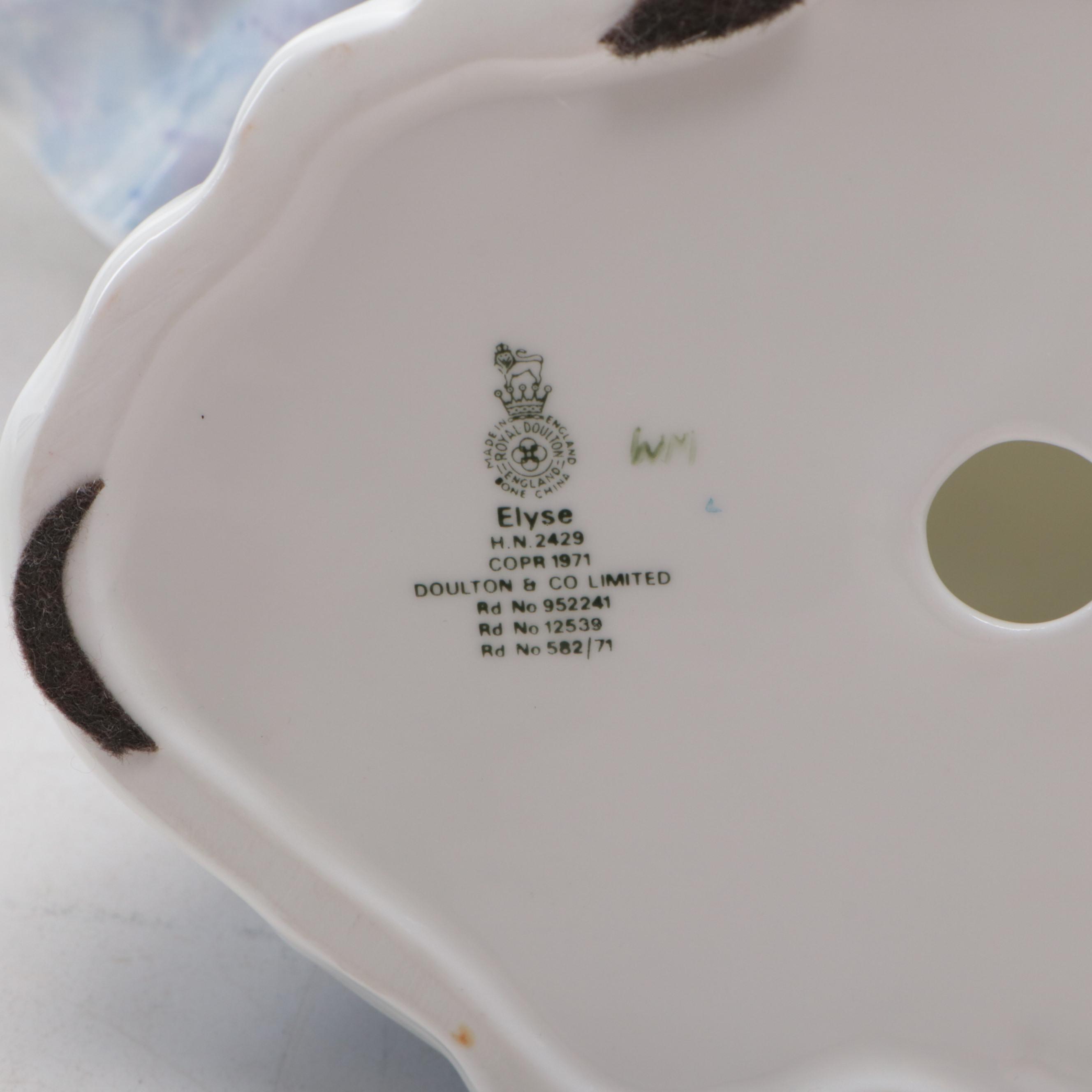 Royal Doulton Bone China "Elyse," "Morning Breeze" and More Figurines, 1991