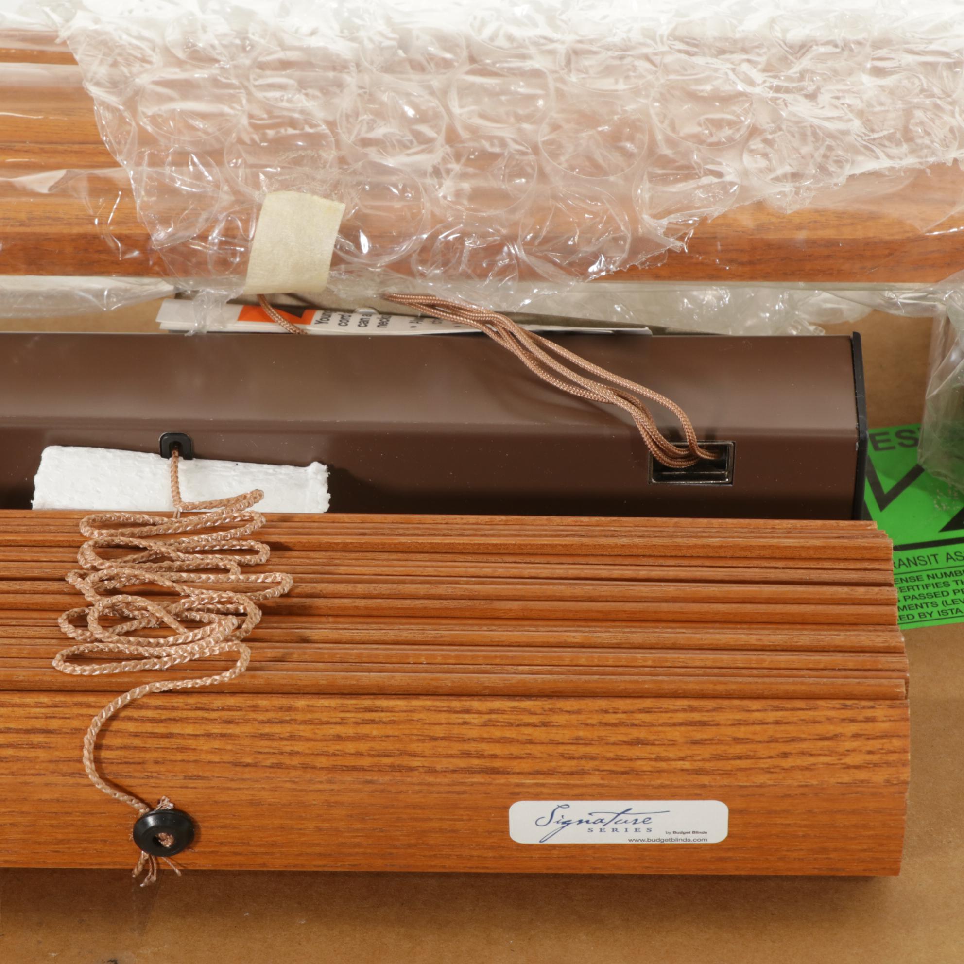 Budget Blinds Signature Series Wood Blinds