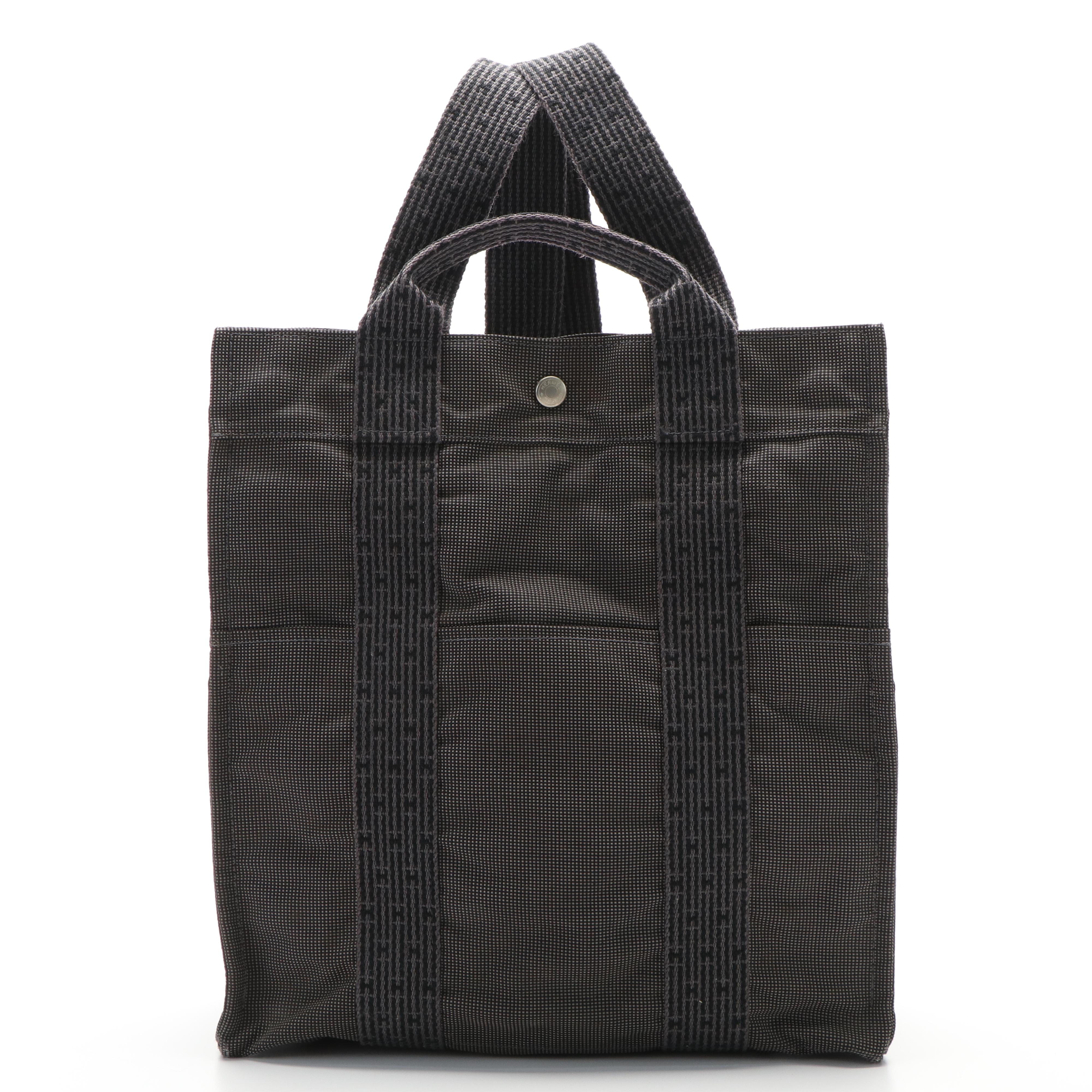 Hermès  Herline Canvas Backpack