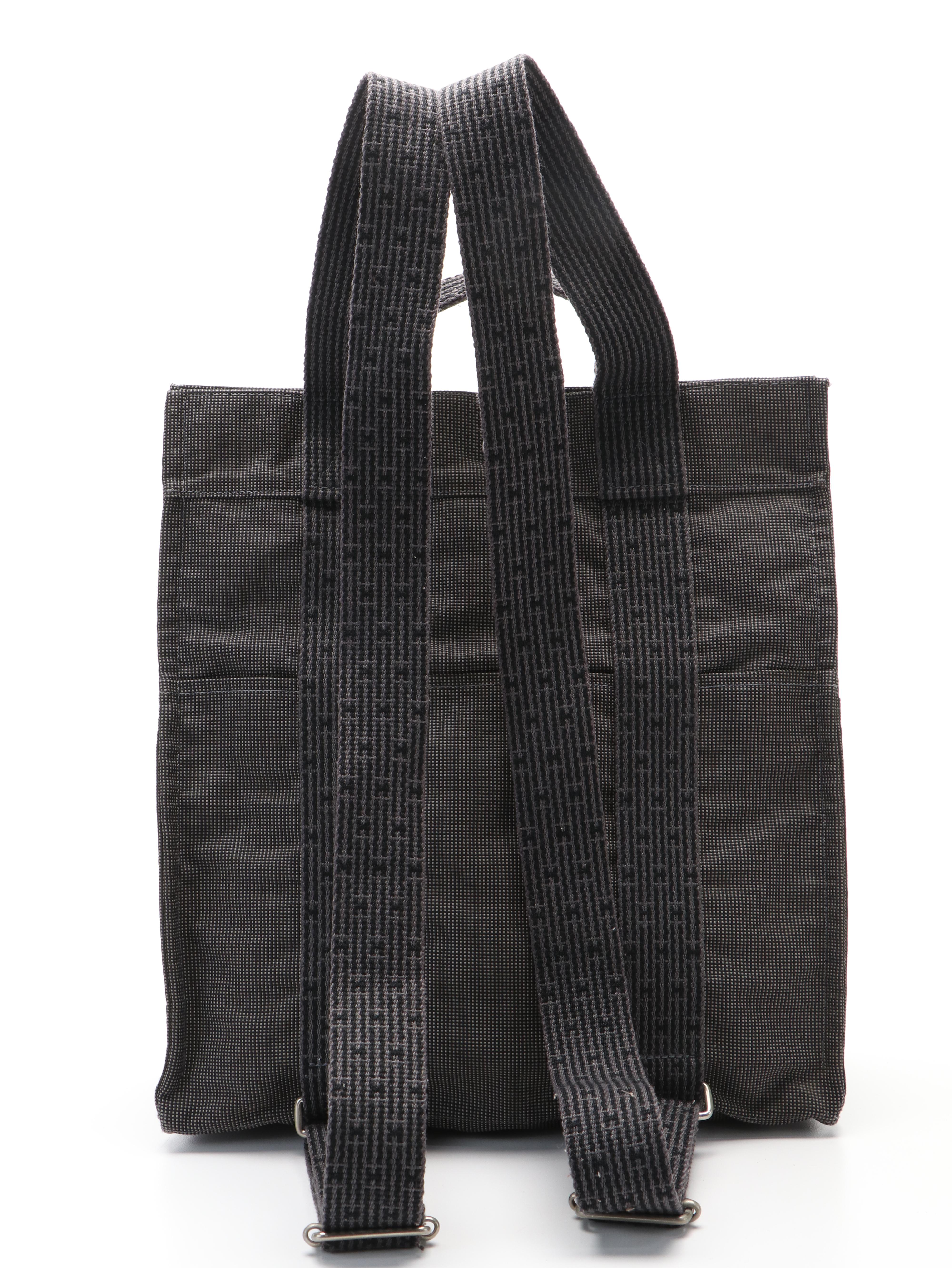 Hermès  Herline Canvas Backpack