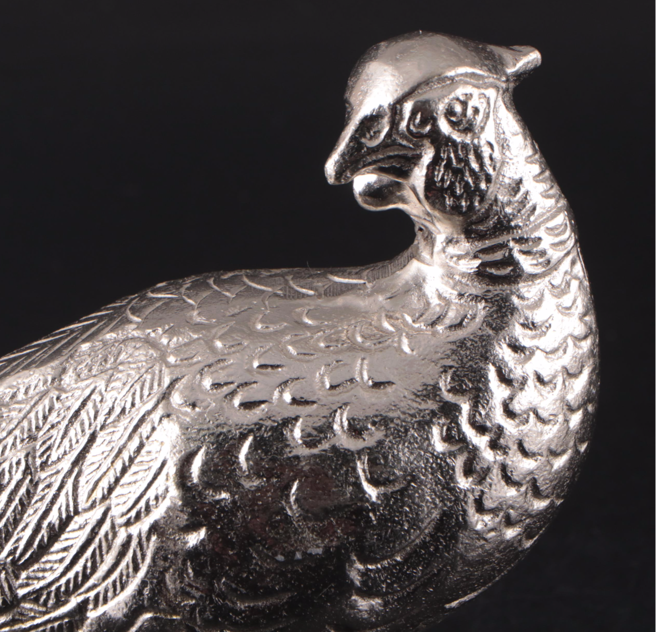 Gorham "Rings of Love" Crystal Champagne Flutes with Silver Plate Table Décor