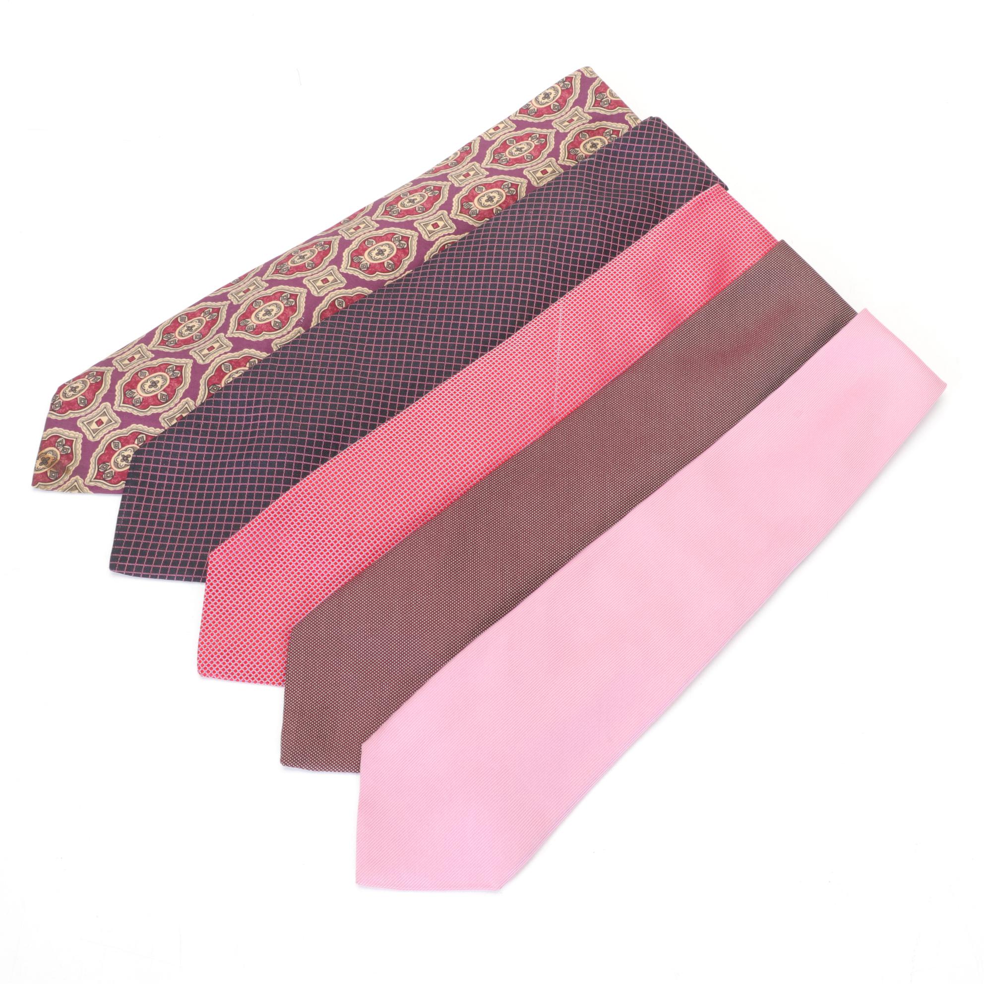 Men's Silk Tie Collection Featuring Talbott Studio, Brooks Brothers, and More