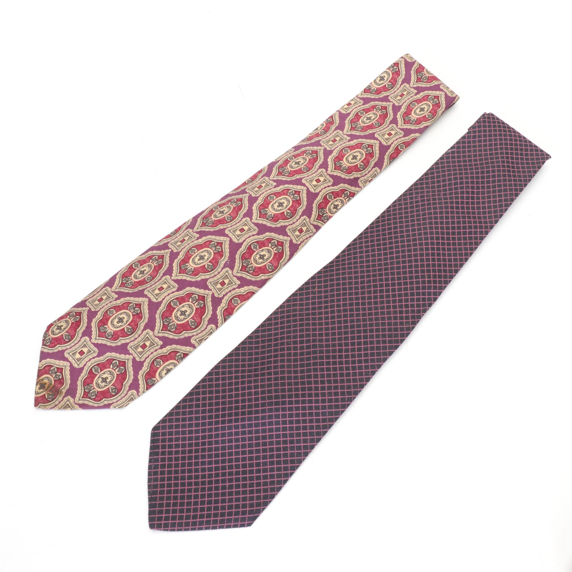 Men's Silk Tie Collection Featuring Talbott Studio, Brooks Brothers, and More