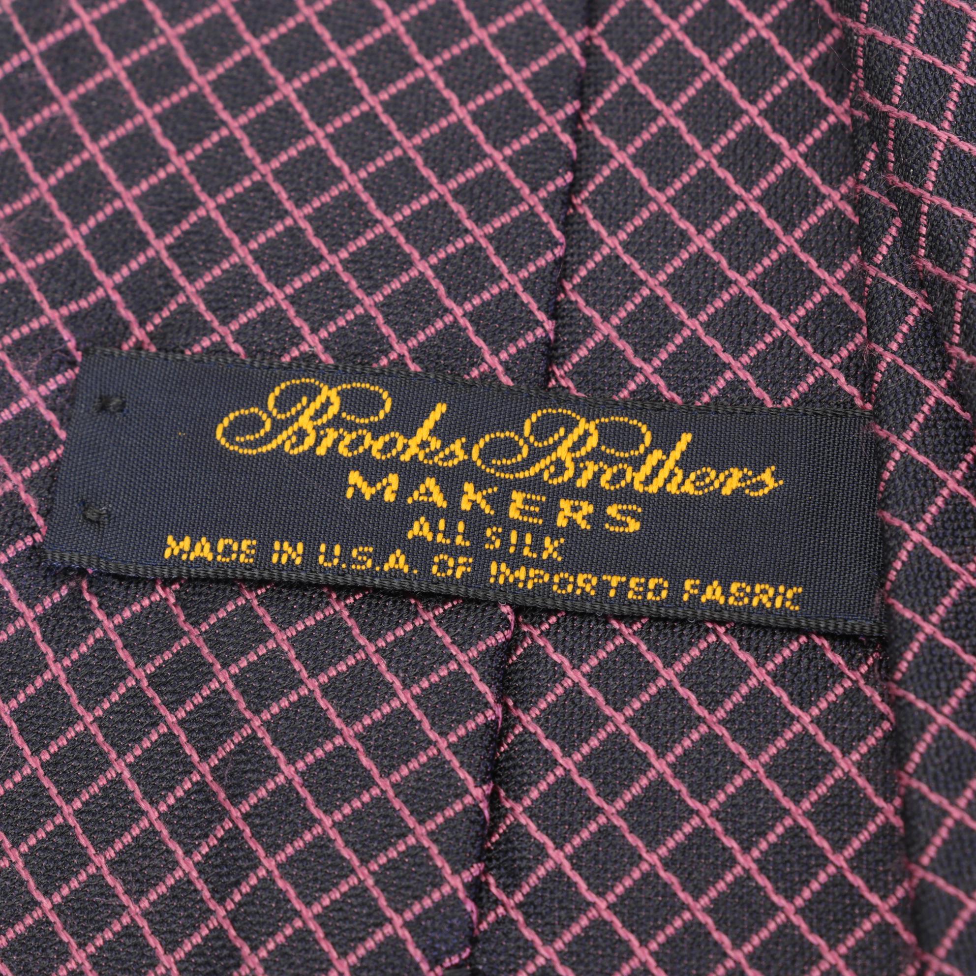 Men's Silk Tie Collection Featuring Talbott Studio, Brooks Brothers, and More