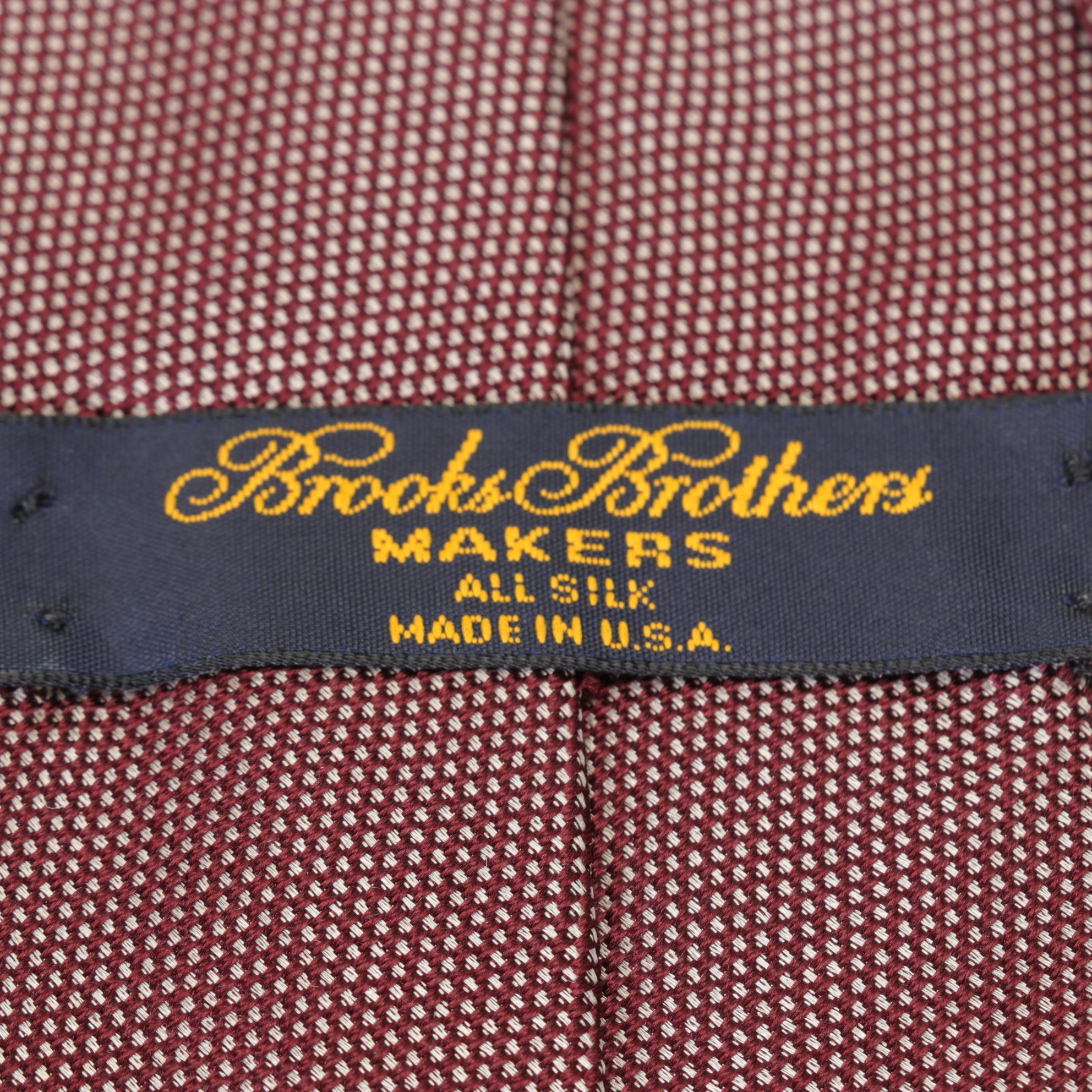 Men's Silk Tie Collection Featuring Talbott Studio, Brooks Brothers, and More