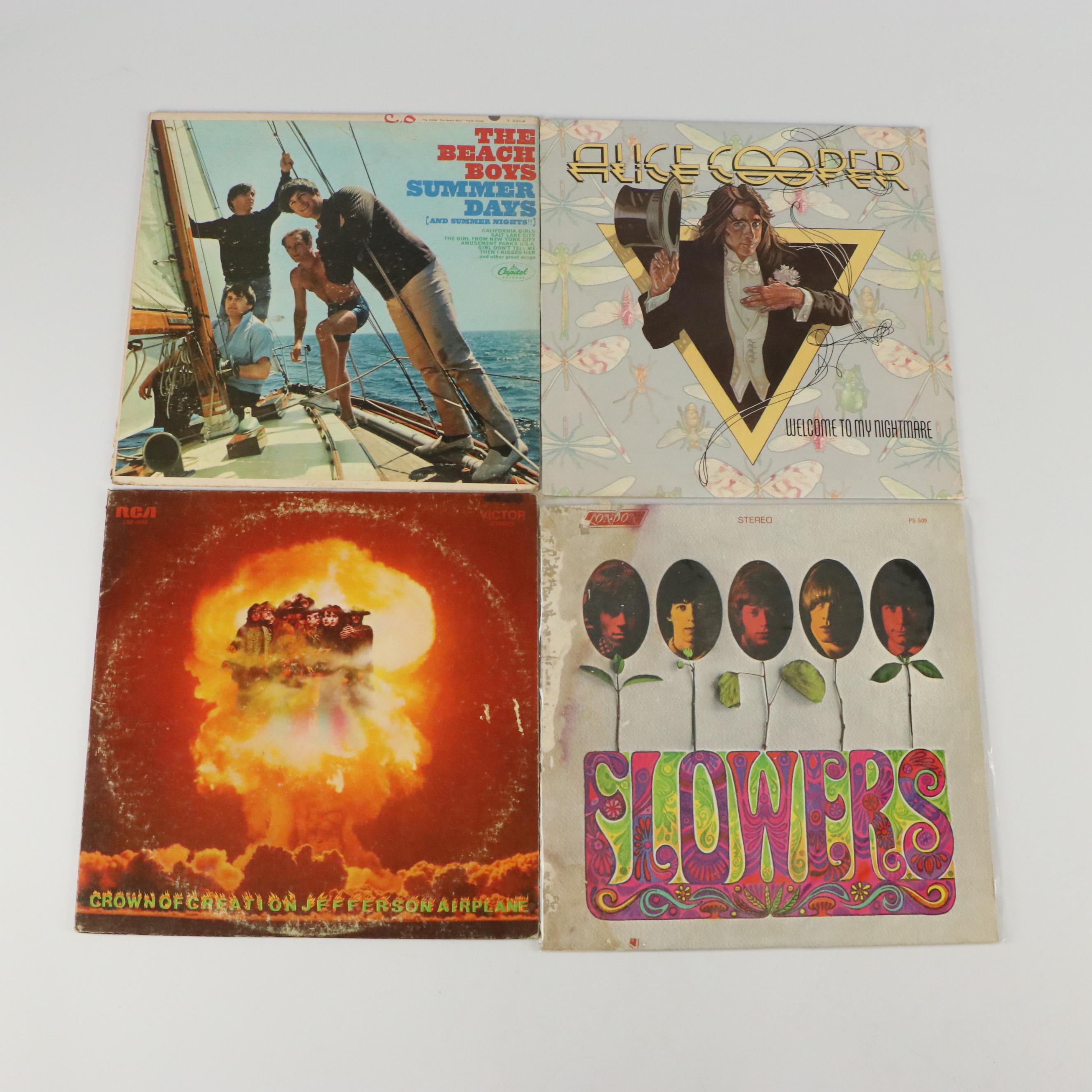 Led Zeppelin, Wings, Alice Cooper, Queen and More Vinyl Record Albums