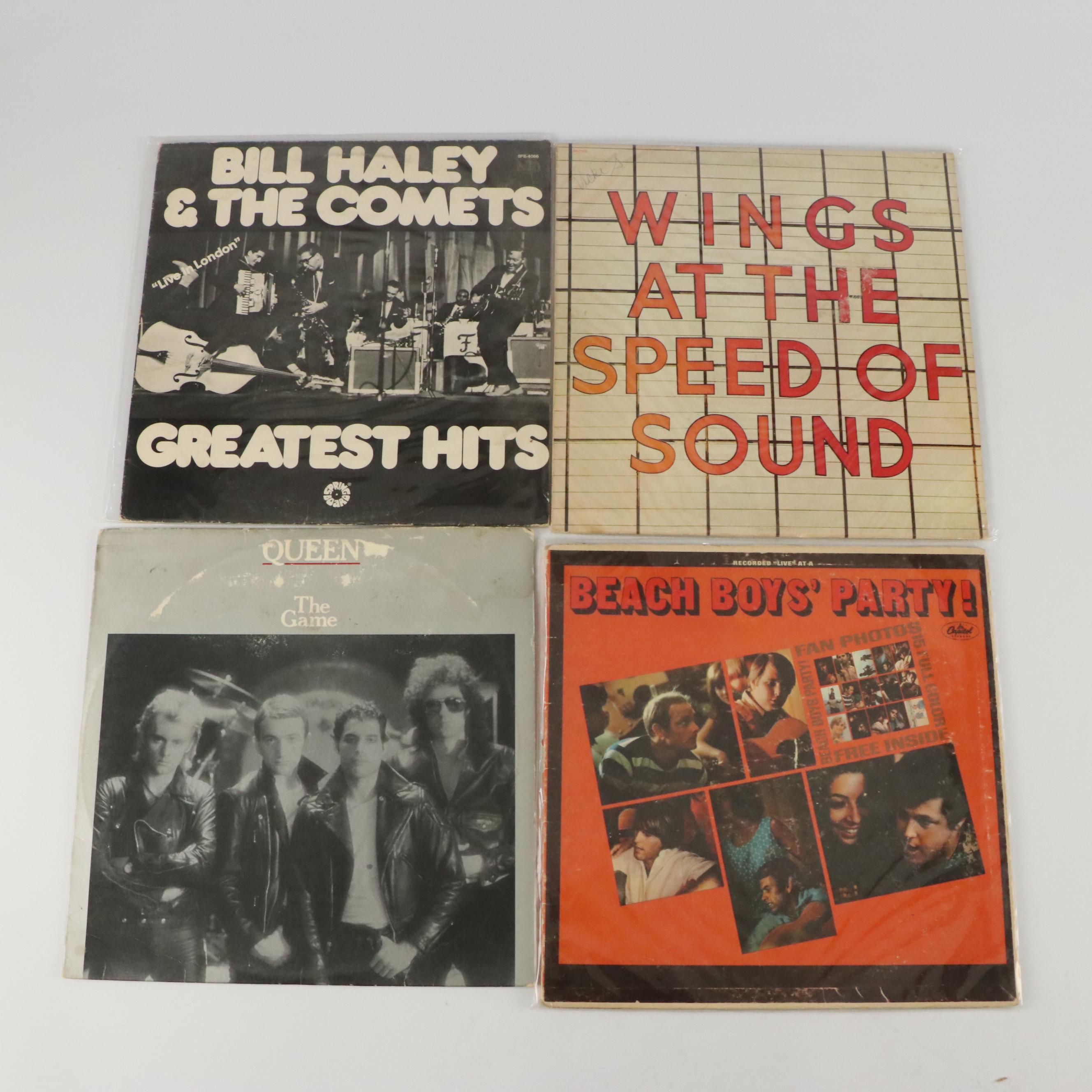 Led Zeppelin, Wings, Alice Cooper, Queen and More Vinyl Record Albums