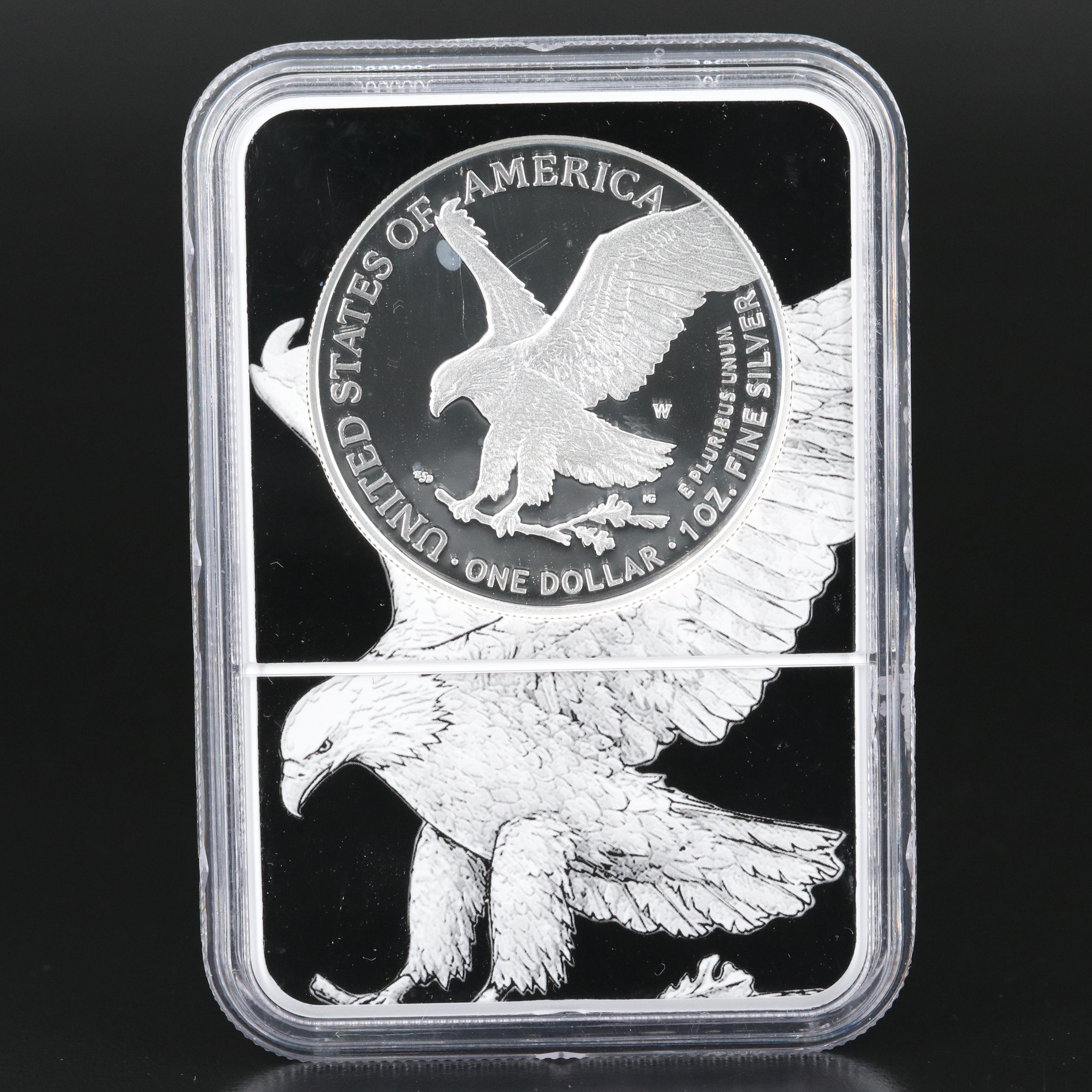 NGC PF 70 Ultra Cameo 2023-W U.S. Silver Eagle Proof Coin