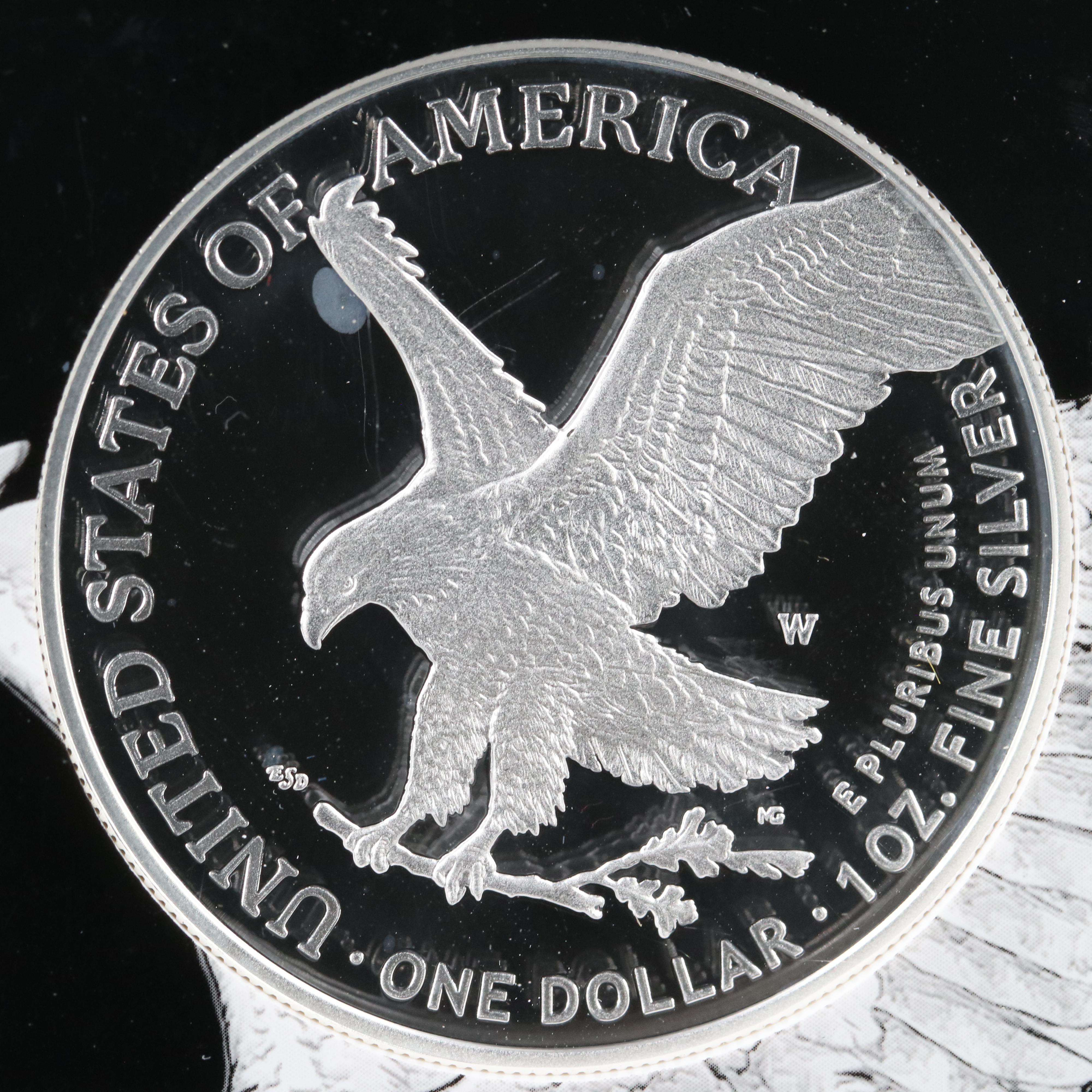 NGC PF 70 Ultra Cameo 2023-W U.S. Silver Eagle Proof Coin