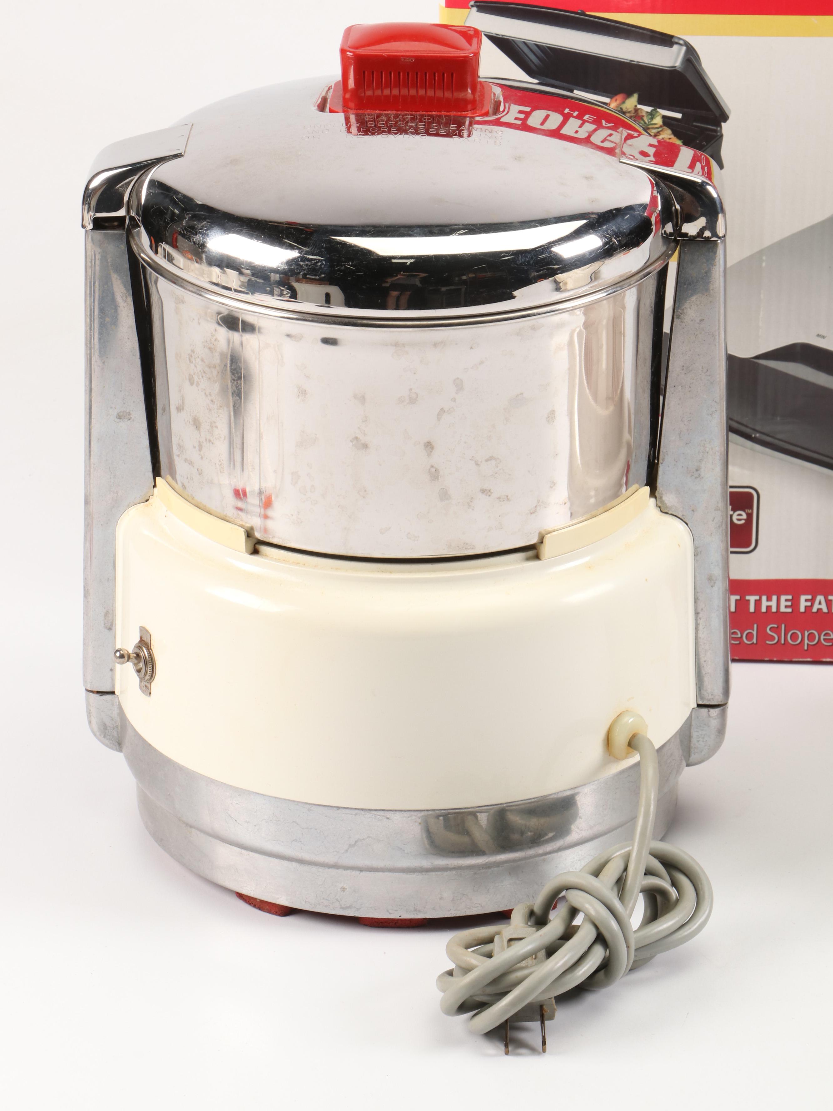 Acme Supreme Juicerator with George Foreman Grill Press