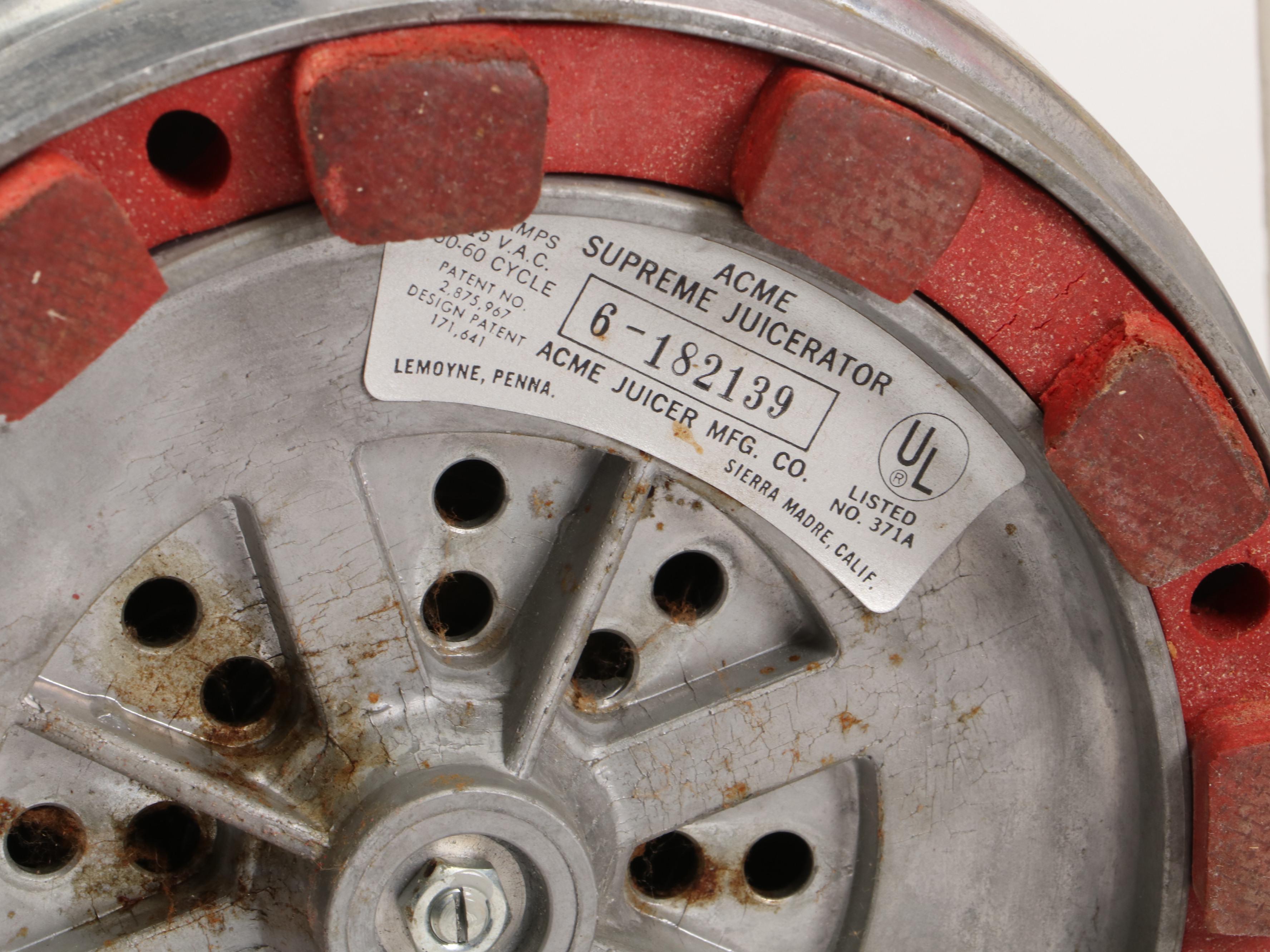 Acme Supreme Juicerator with George Foreman Grill Press