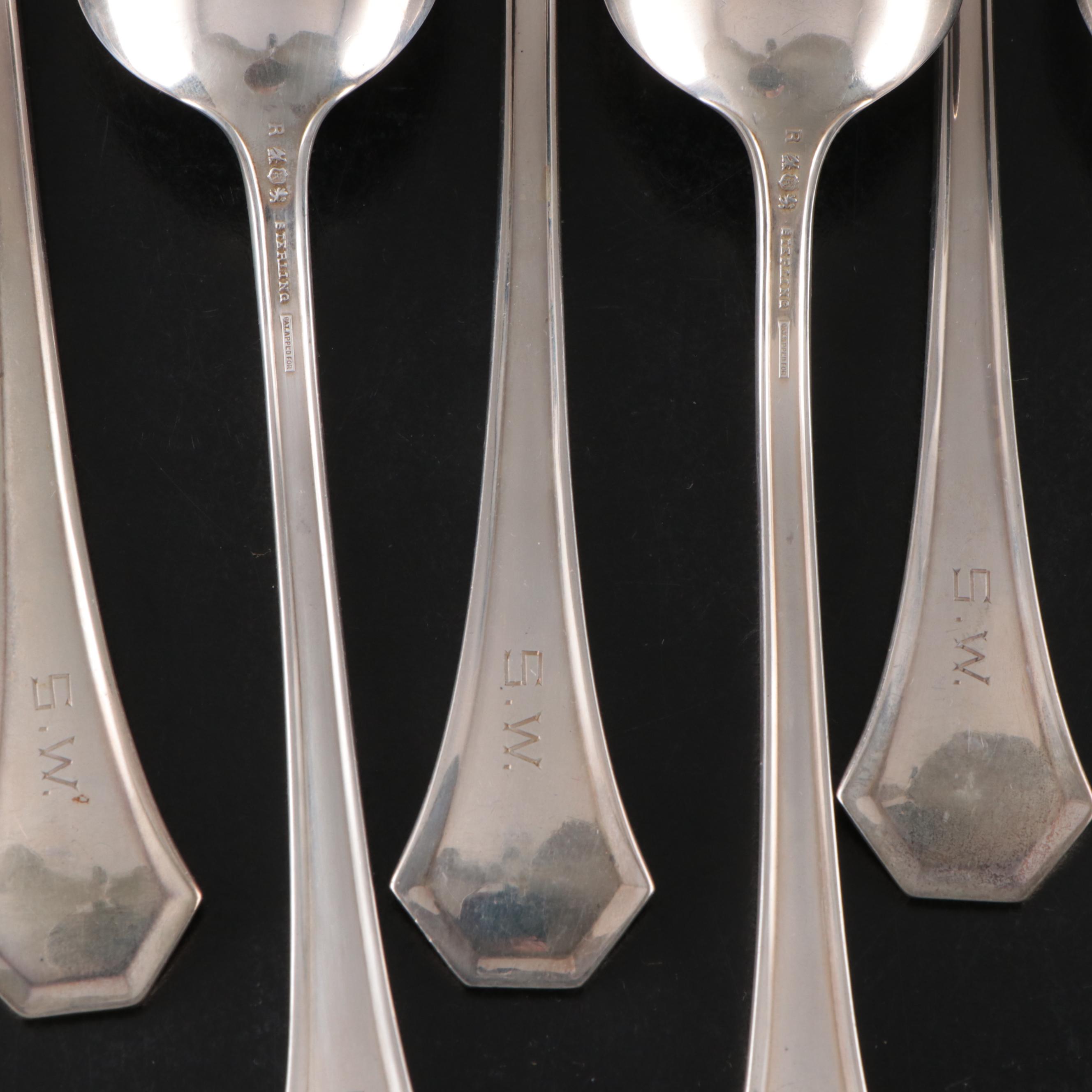 Reed & Barton "Dorothy Quincy" Sterling Flatware, 20th C.