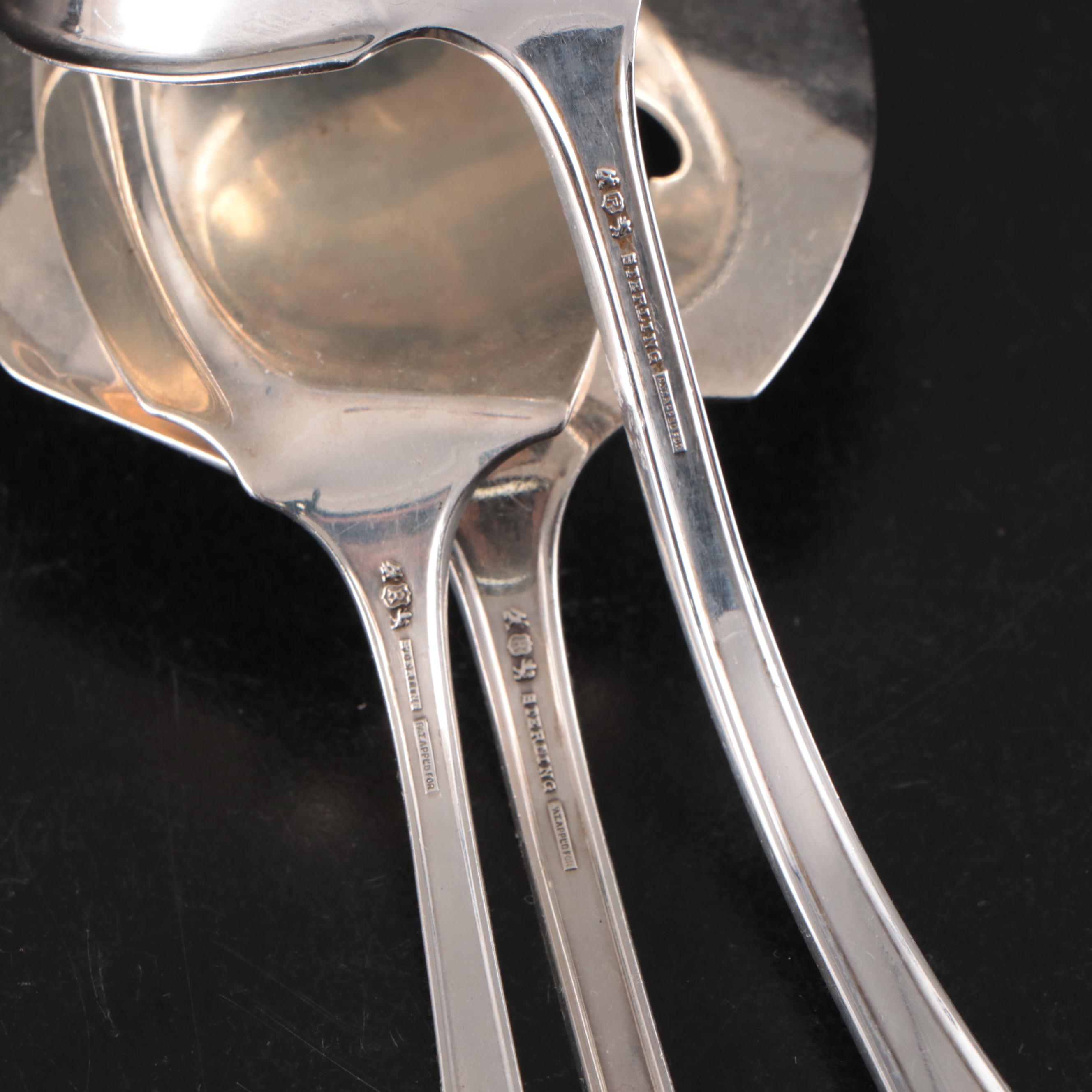 Reed & Barton "Dorothy Quincy" Sterling Flatware, 20th C.