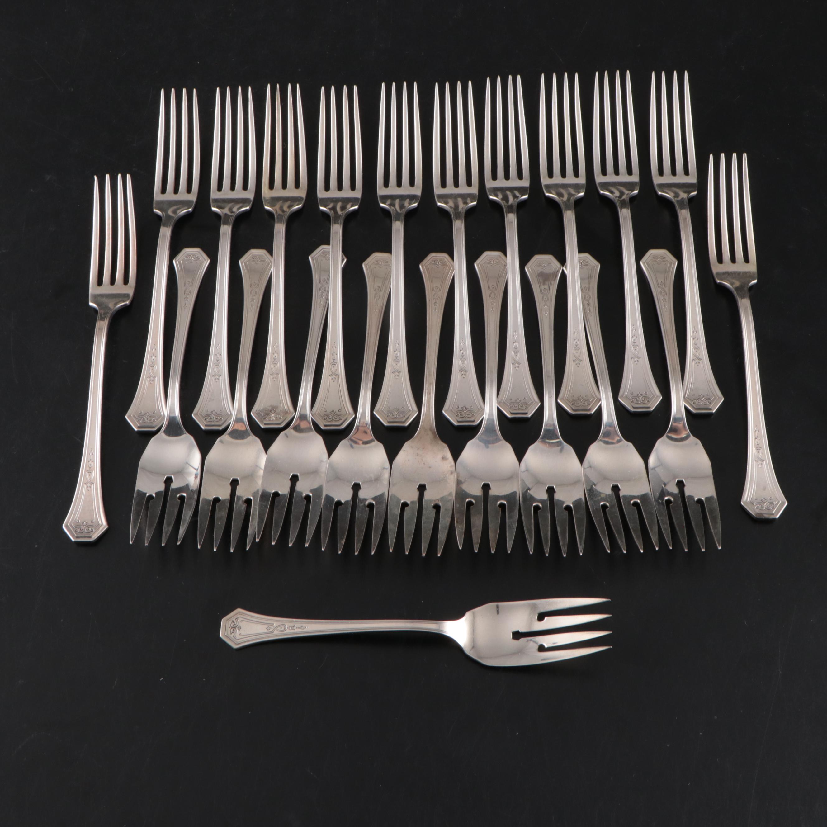 Reed & Barton "Dorothy Quincy" Sterling Flatware, 20th C.