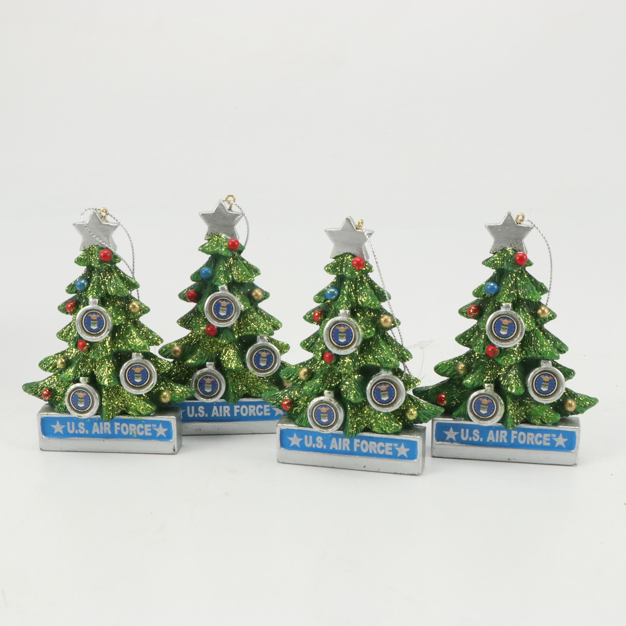 Hobby Lobby Metal Christmas Ornaments with Brass Deer Candlesticks and More