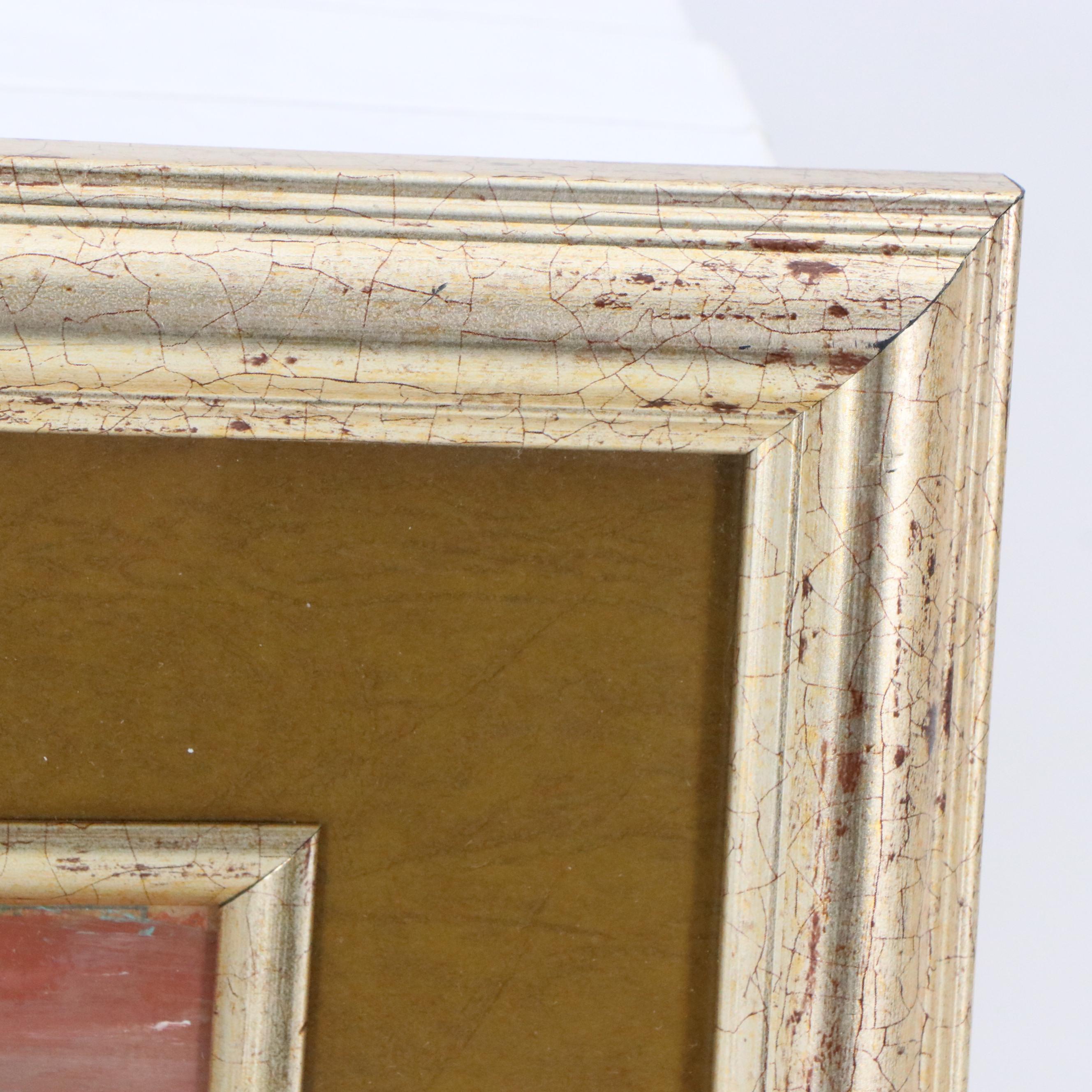 Robert Riddle Baker Landscape Acrylic Painting "Evening Marsh"