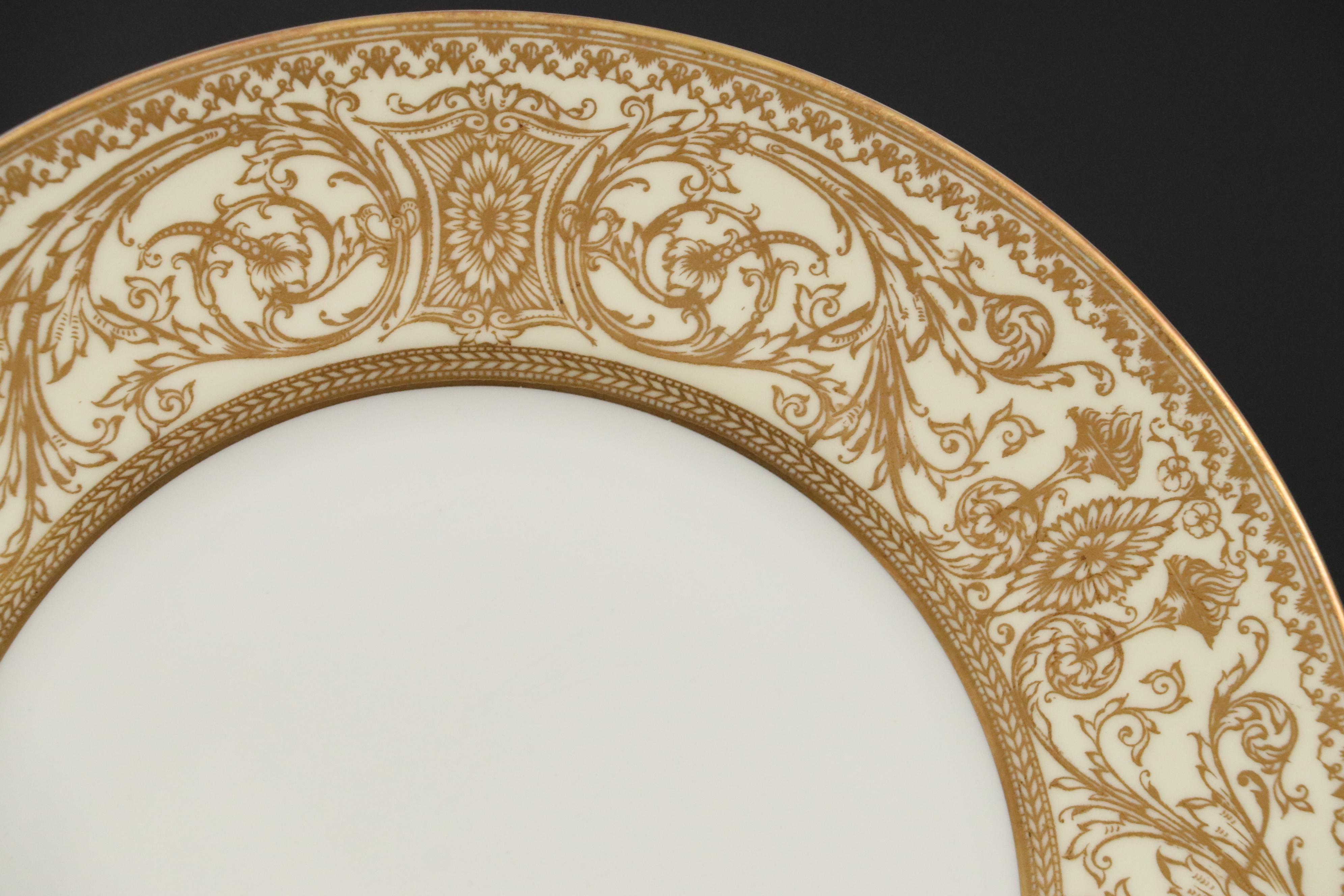 Royal Worcester "Embassy" China Teacups and More with Other Plates and Charger