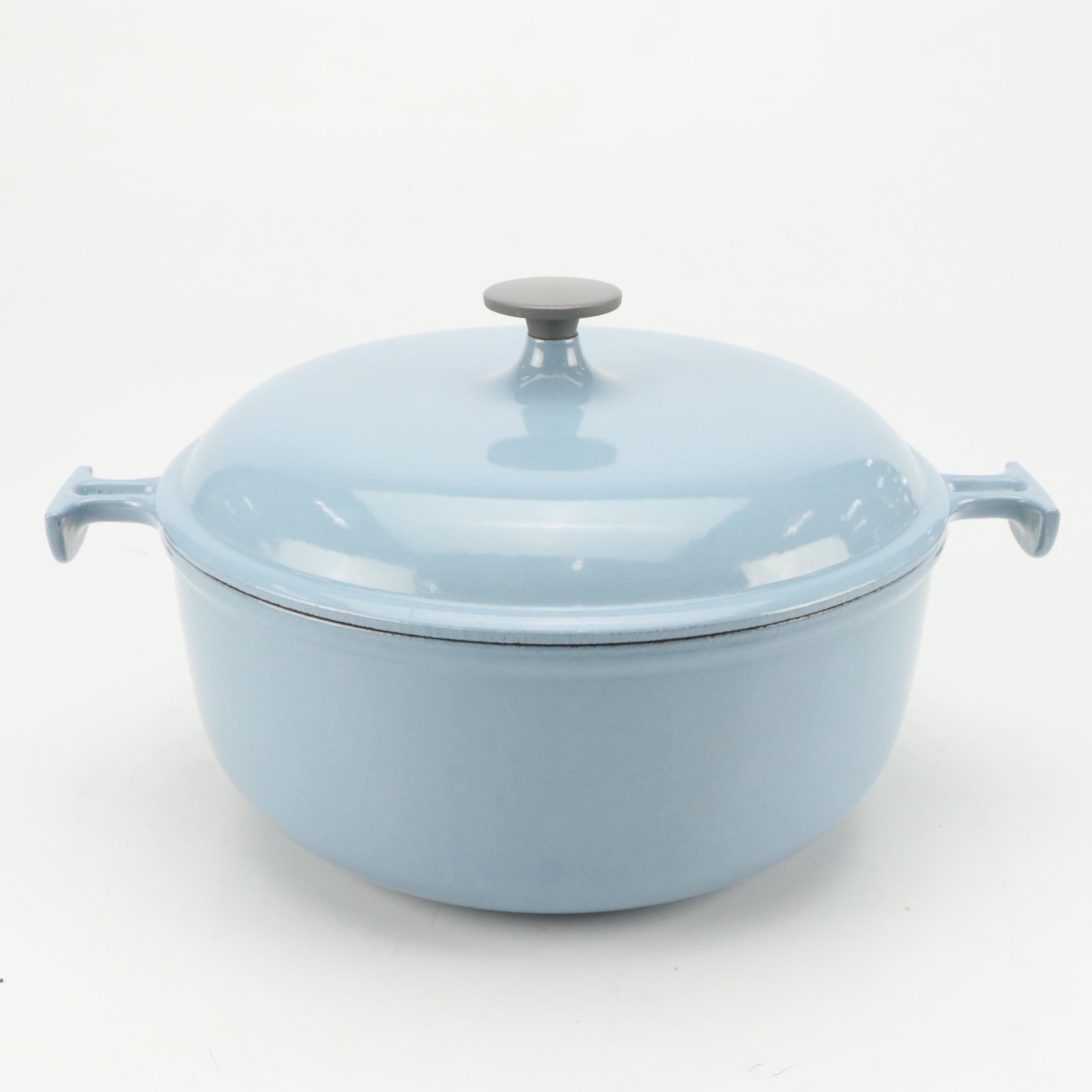 Le Creuset 5.5 Qt Cast Iron Enamel Dutch Oven with Other Casserole Dish