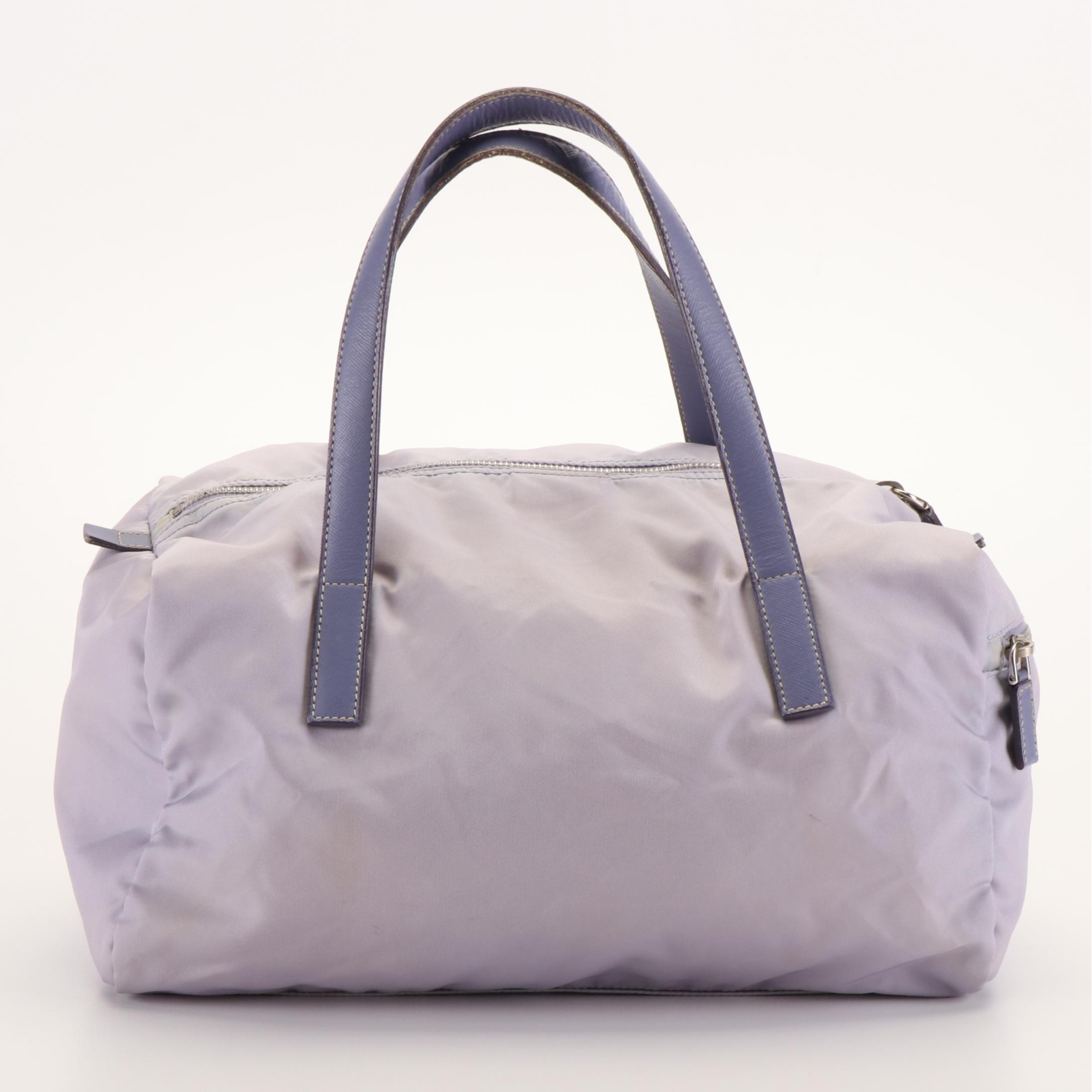 Prada Tessuto Bauletto Purple Nylon Bag