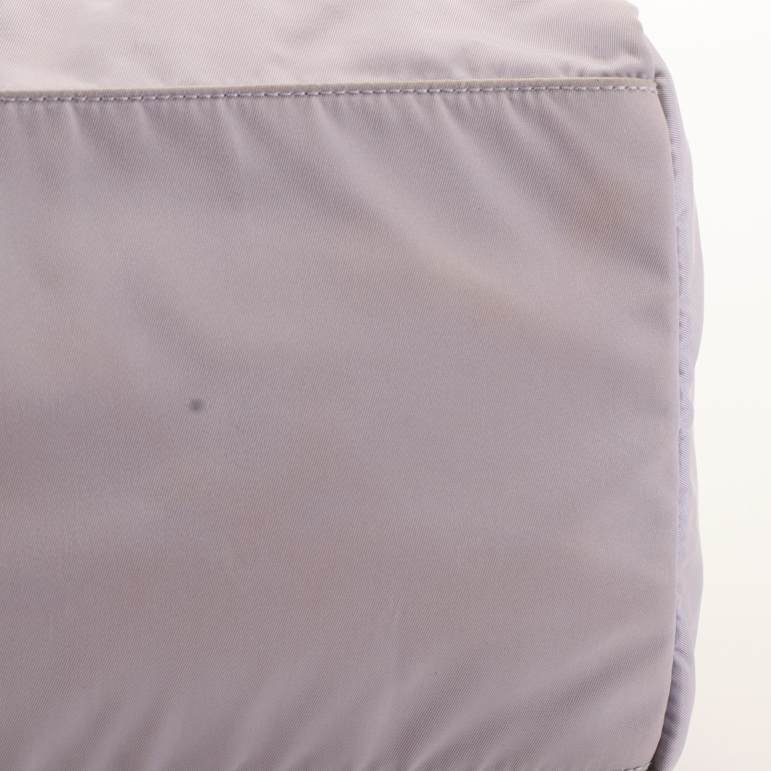 Prada Tessuto Bauletto Purple Nylon Bag