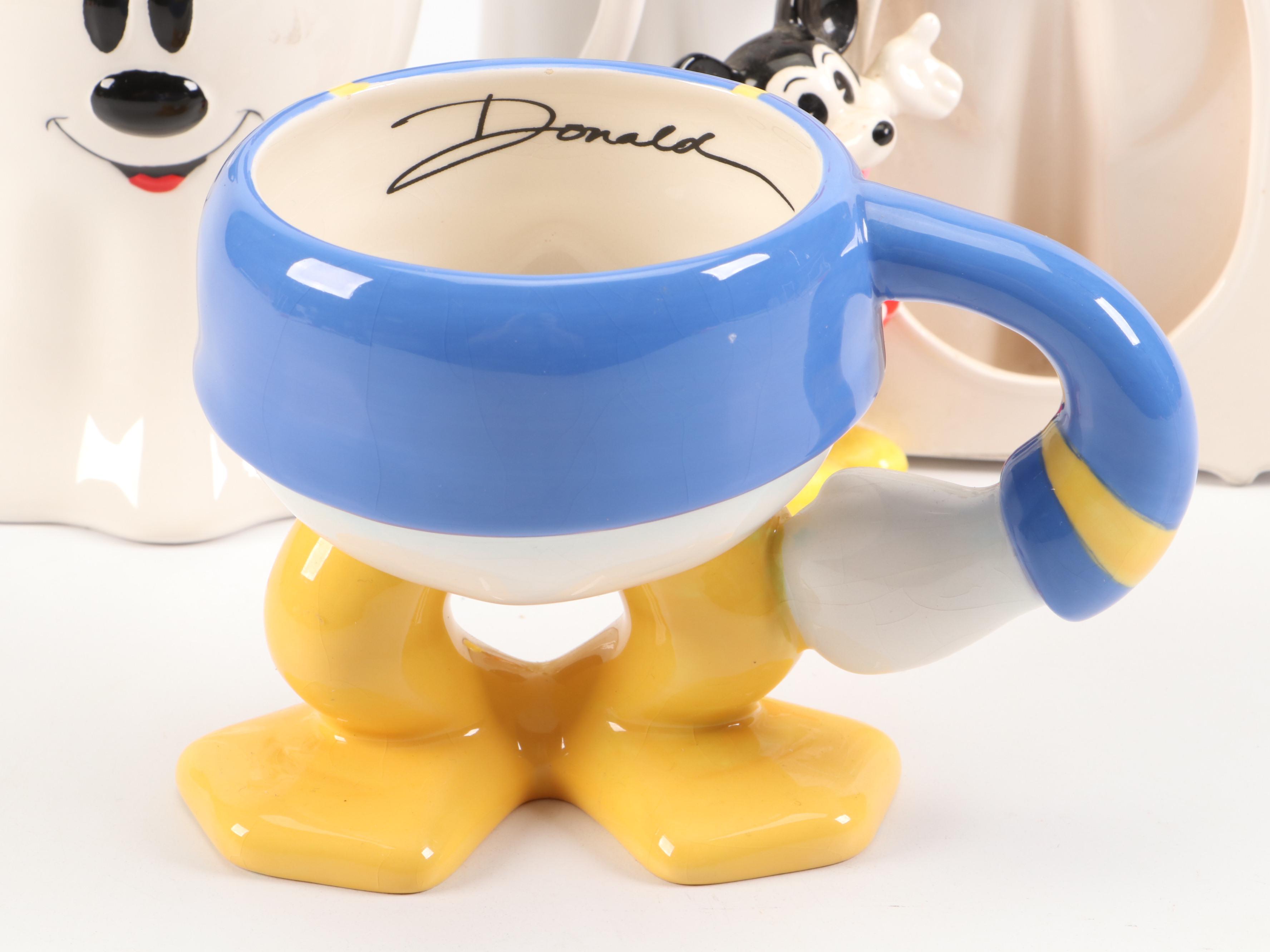 Disney Ceramic Candle, Mugs, and Photo Frame