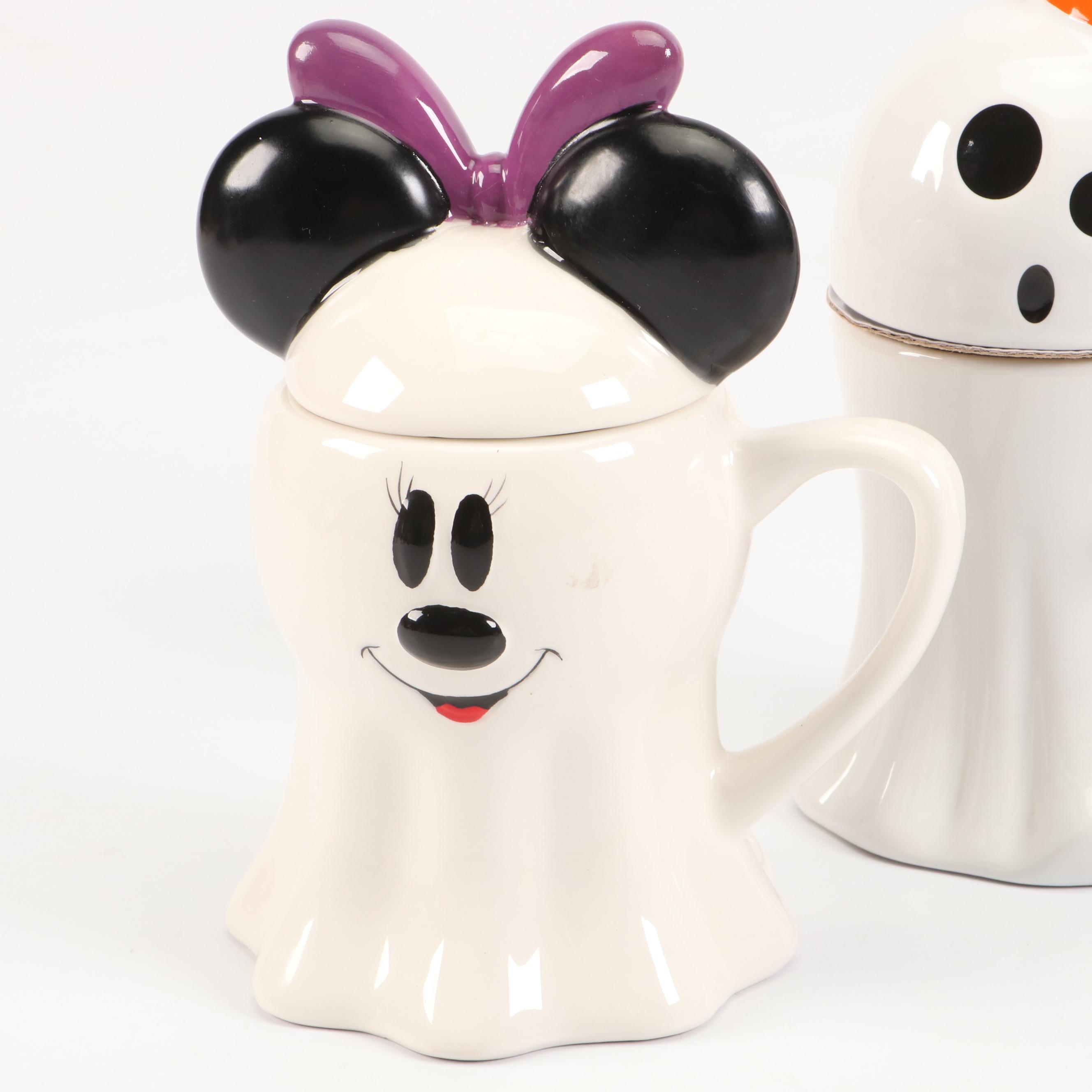 Disney Ceramic Candle, Mugs, and Photo Frame